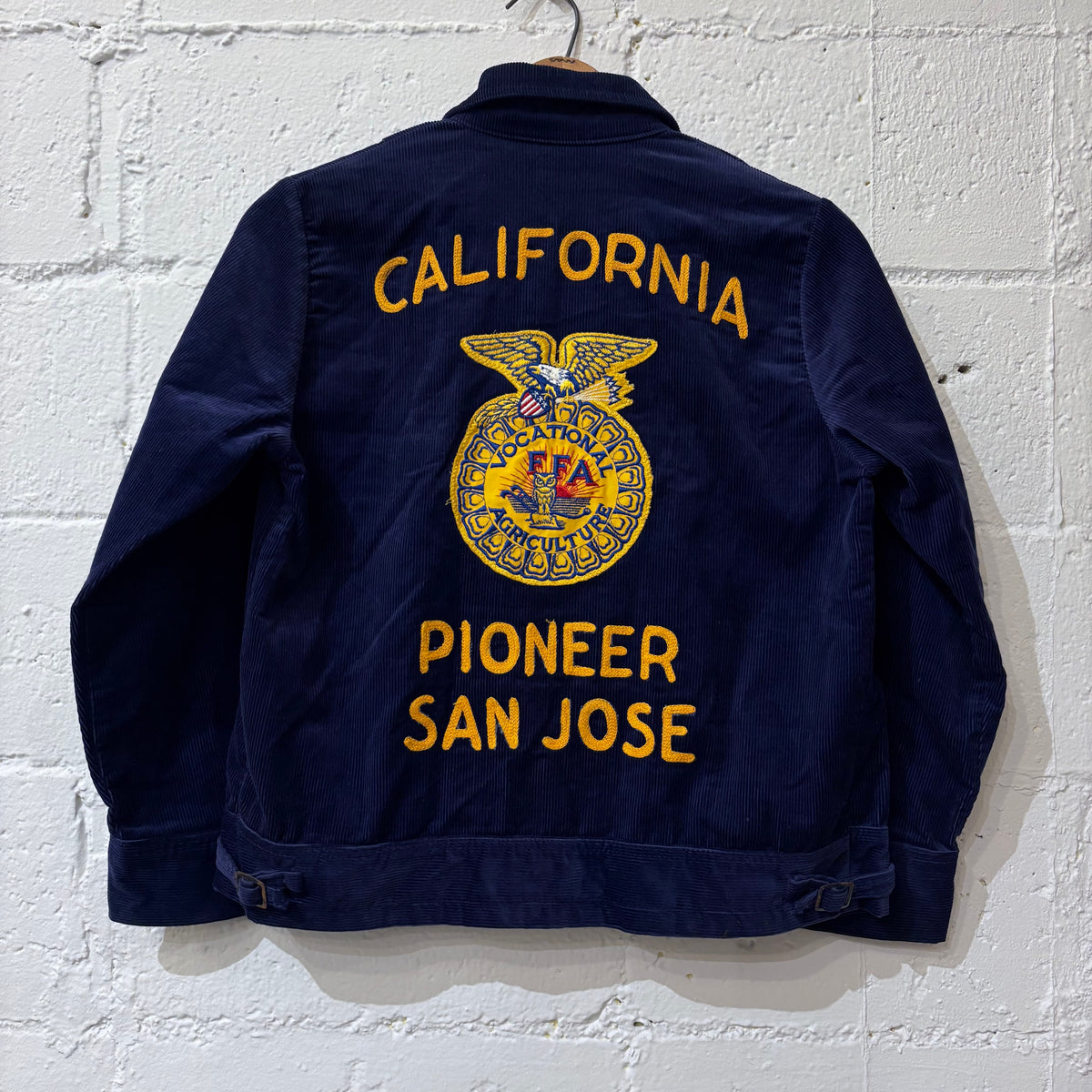 60's FFA jacket "CALIFORNIA SAN JOSE" (size 40 near dead stock)