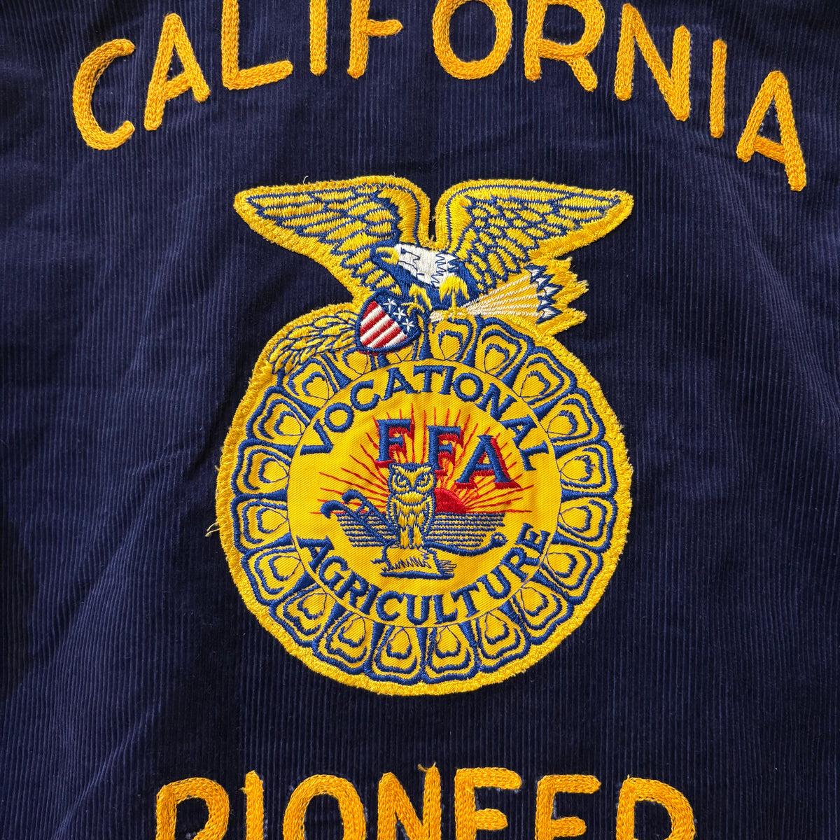 60's FFA jacket "CALIFORNIA SAN JOSE" (size 40 near dead stock)
