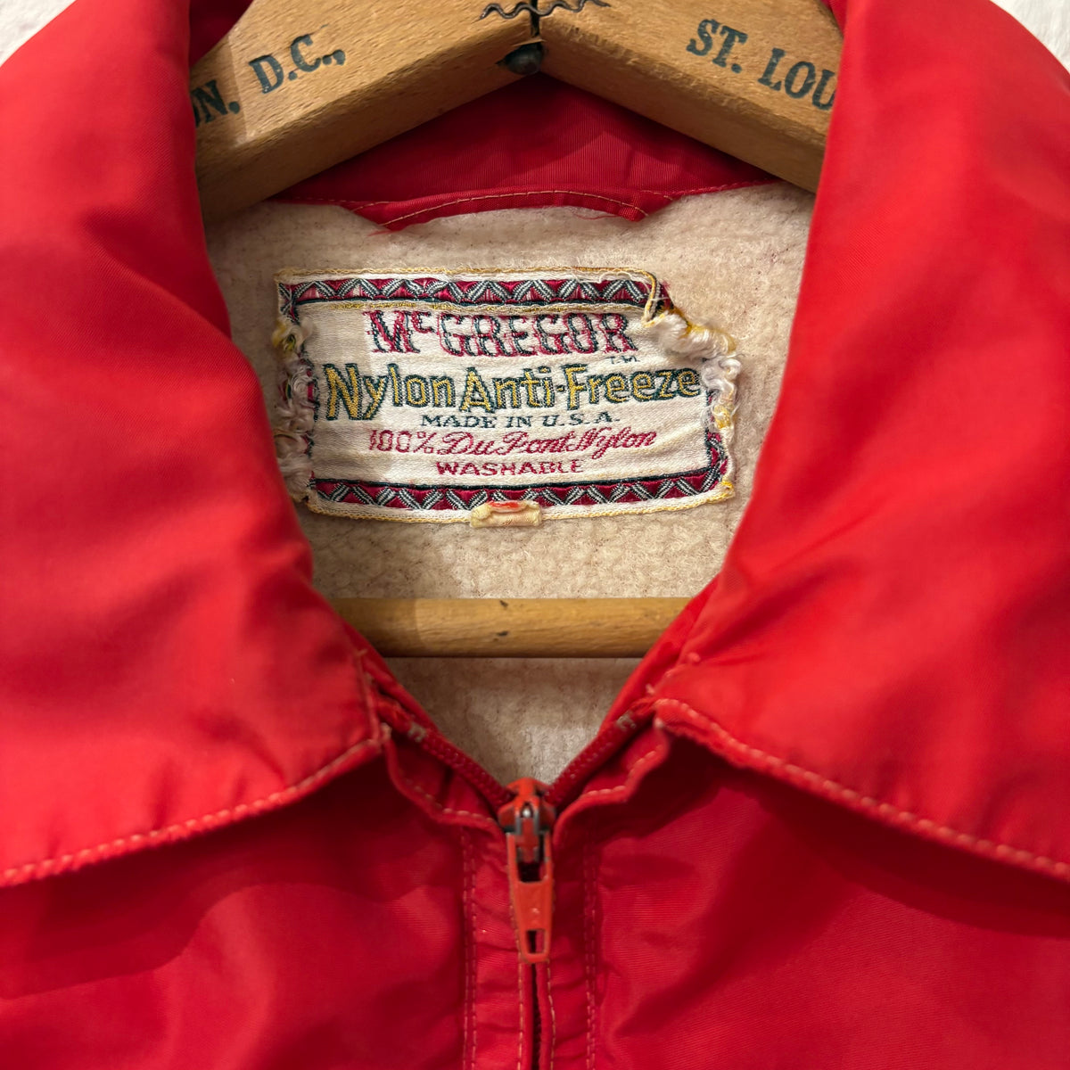 mid 50's McGregor Anti-Freeze jacket