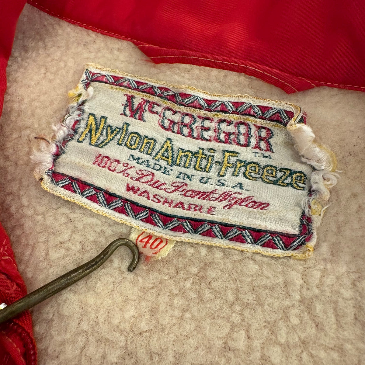 mid 50's McGregor Anti-Freeze jacket