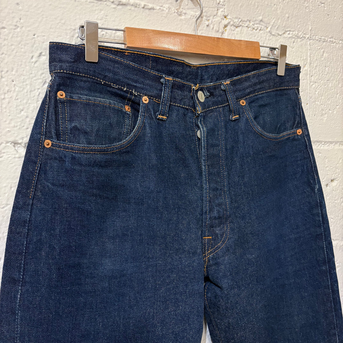 70's Levi's 501 single stitch (size W35 L31 dark)
