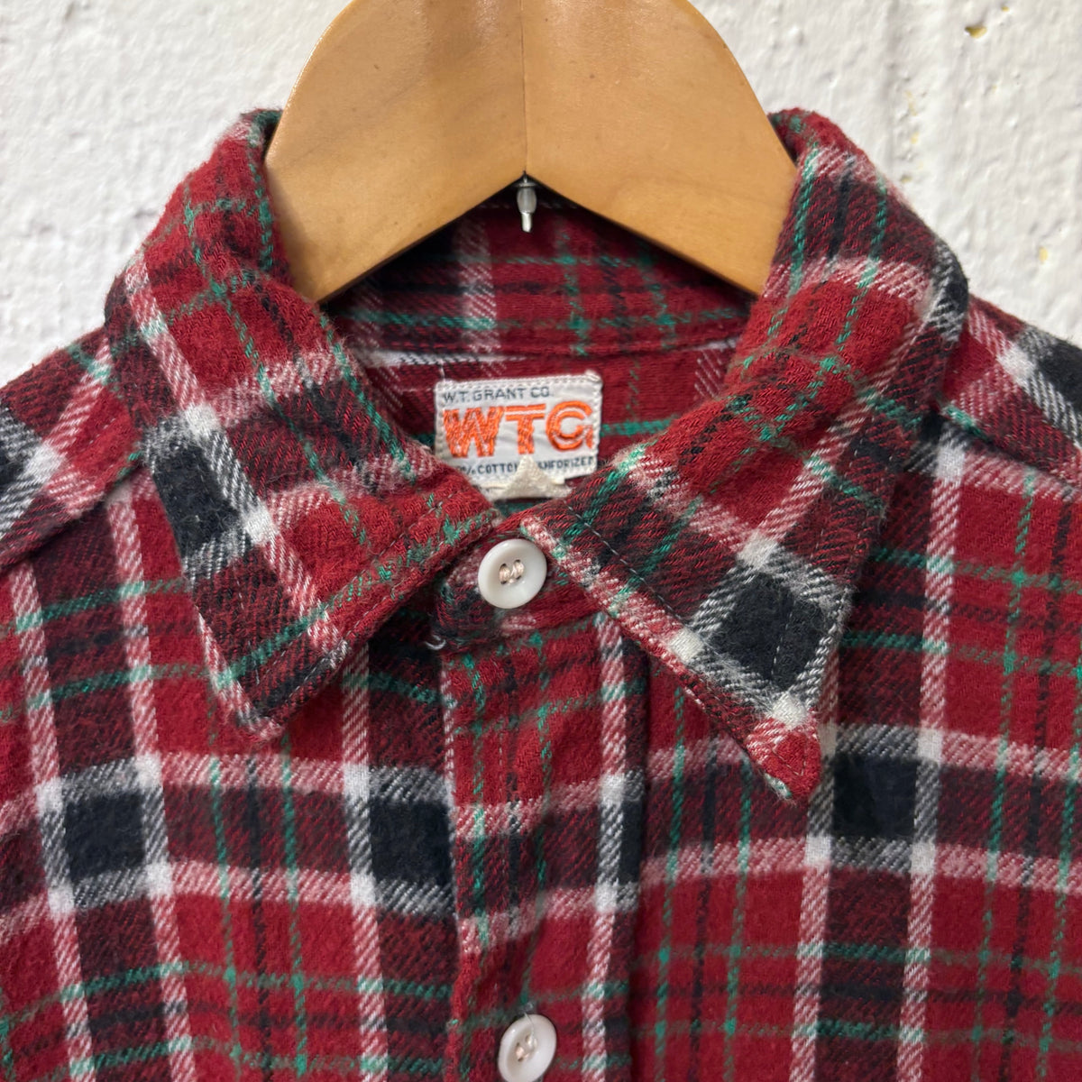 50's WTG cotton flannel shirt (fits like a S)