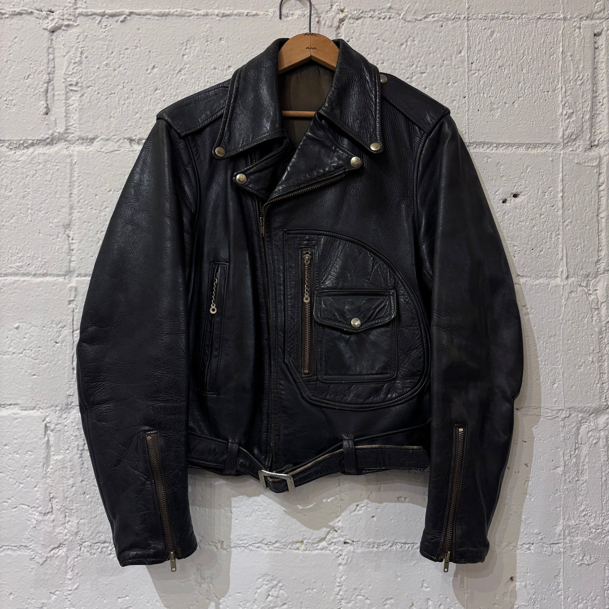 50's Hercules D-pocket leather jacket