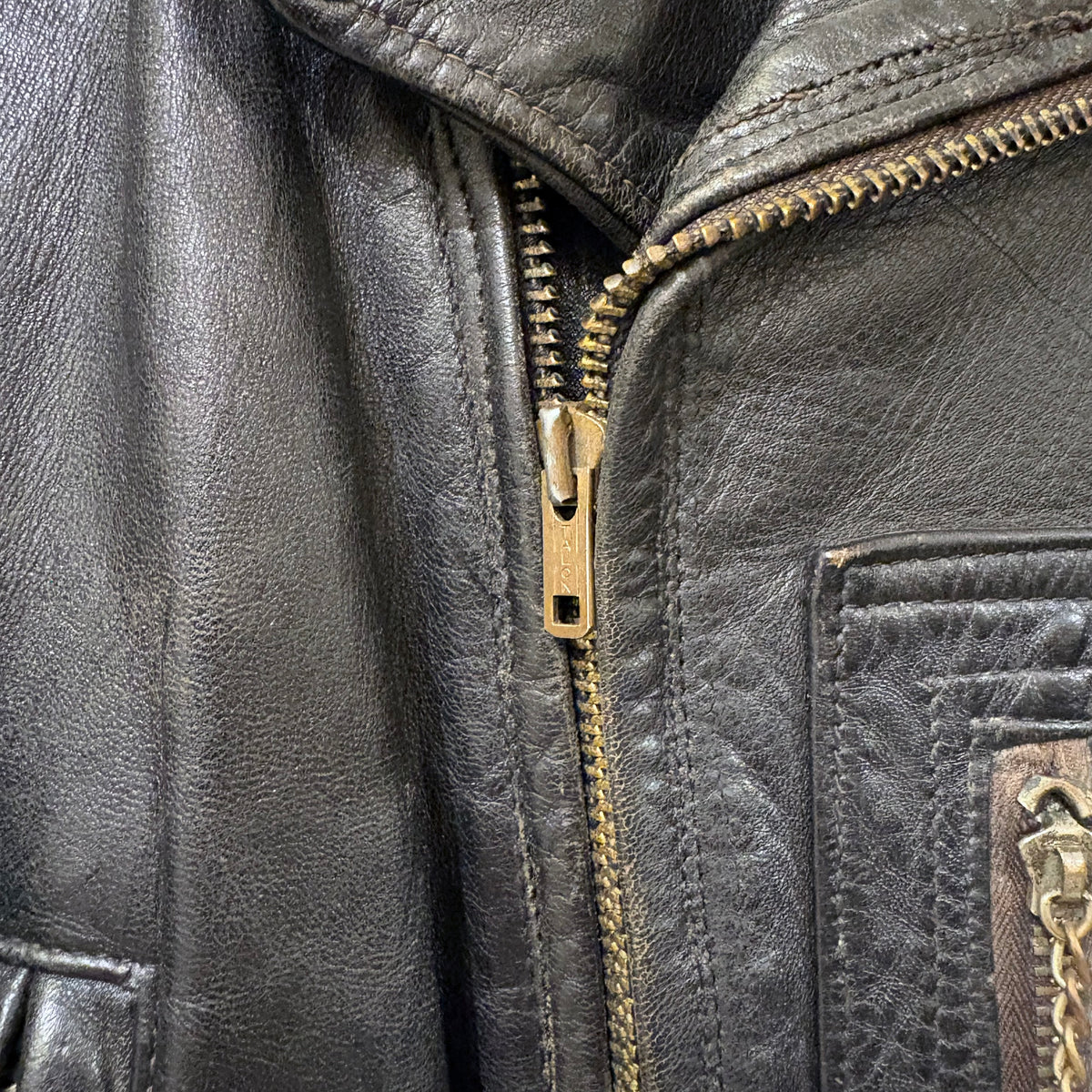 50's Hercules D-pocket leather jacket