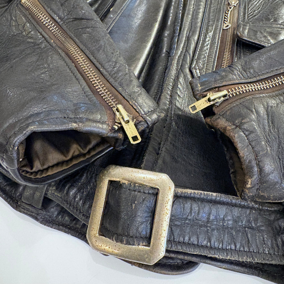 50's Hercules D-pocket leather jacket