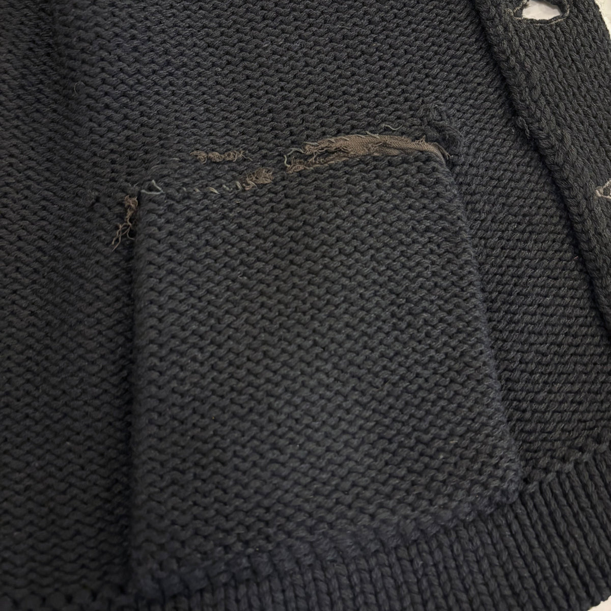 30's shawl collar cardigan