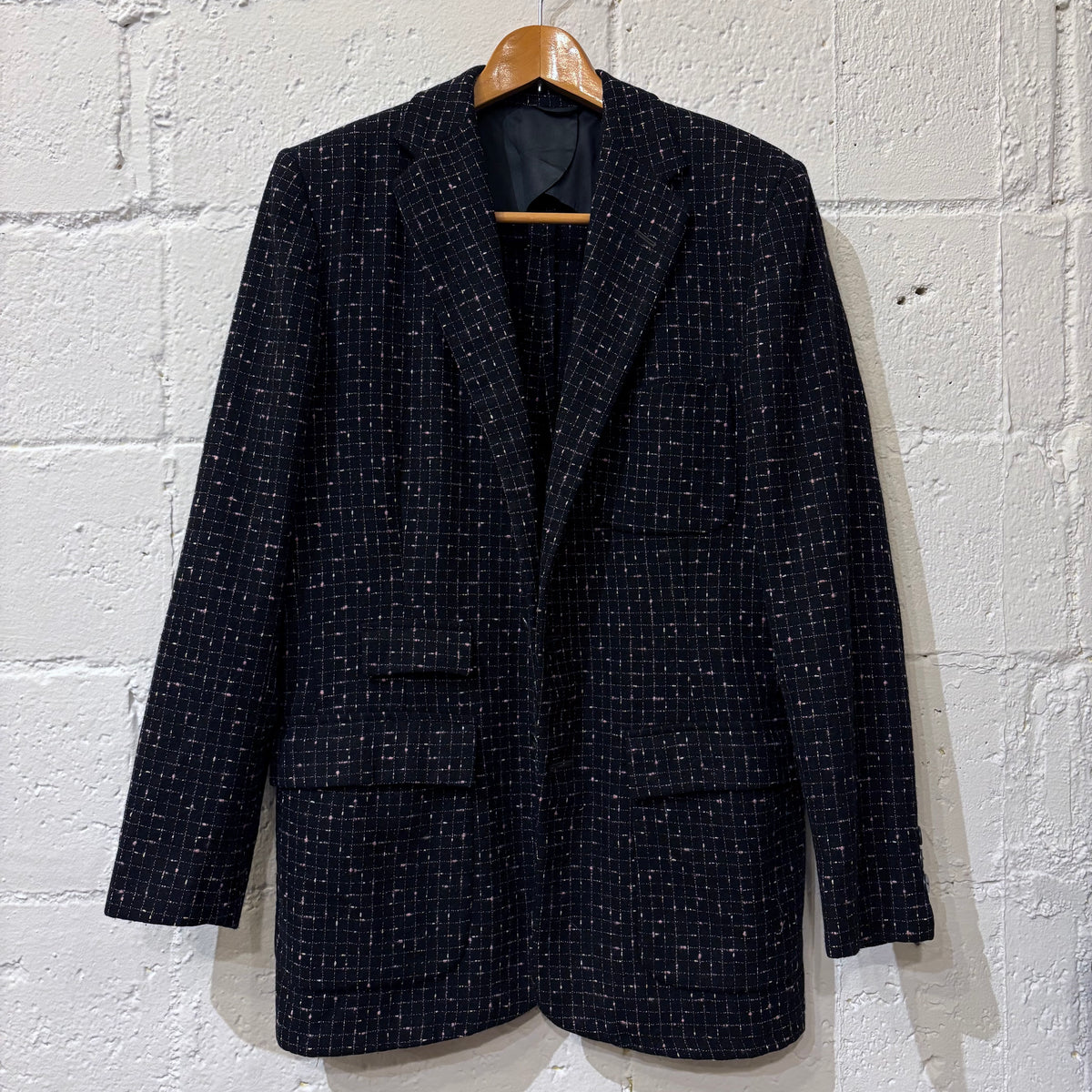 50's Berkray pink/ gray fleck black jacket (fits like a ML mint condition)