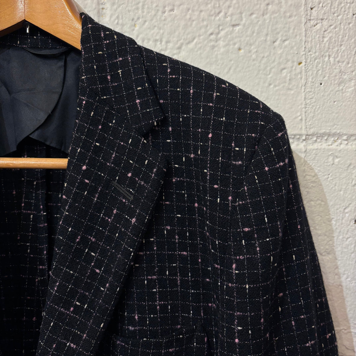 50's Berkray pink/ gray fleck black jacket (fits like a ML mint condition)
