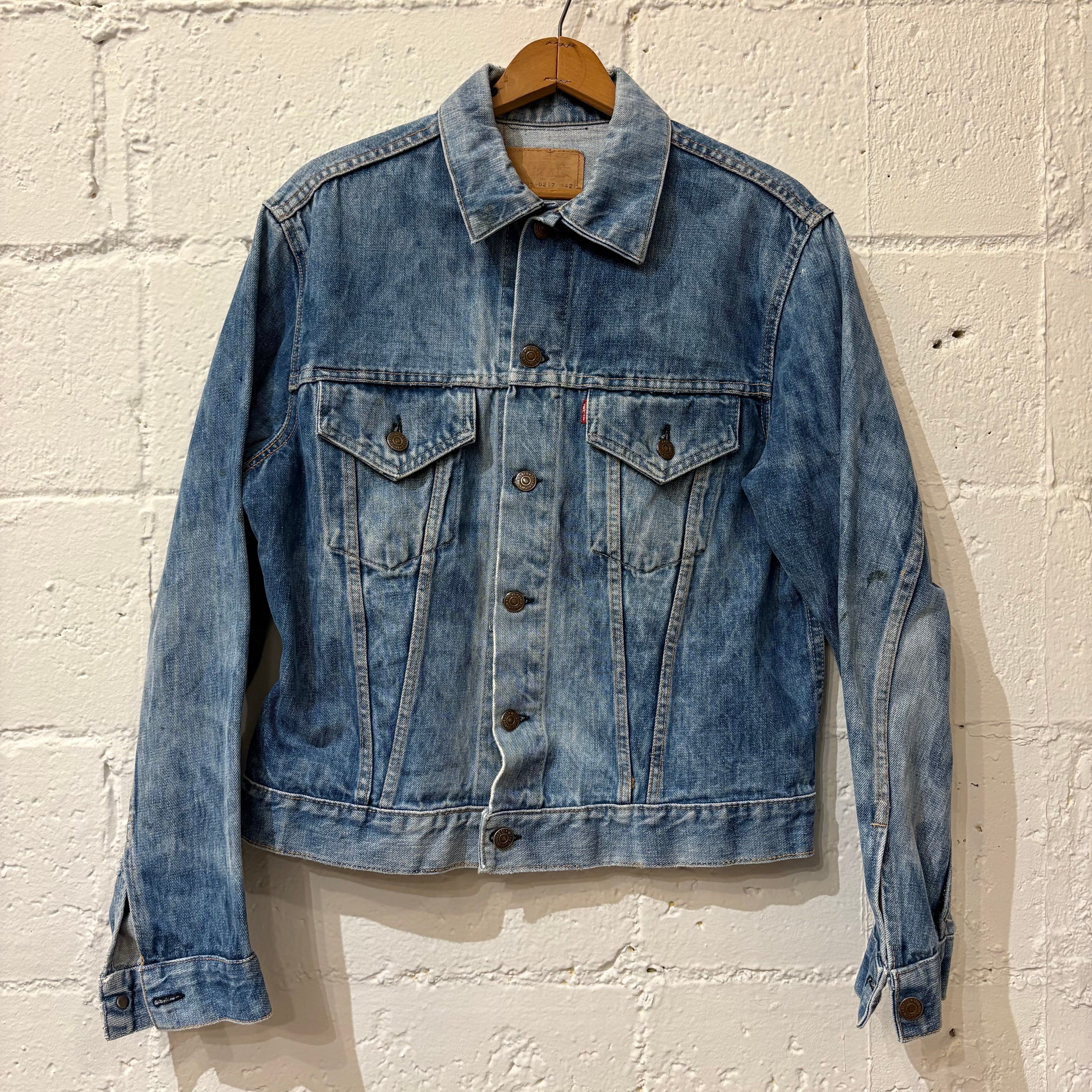 60's Levi's 70505-0217 early model "breach"