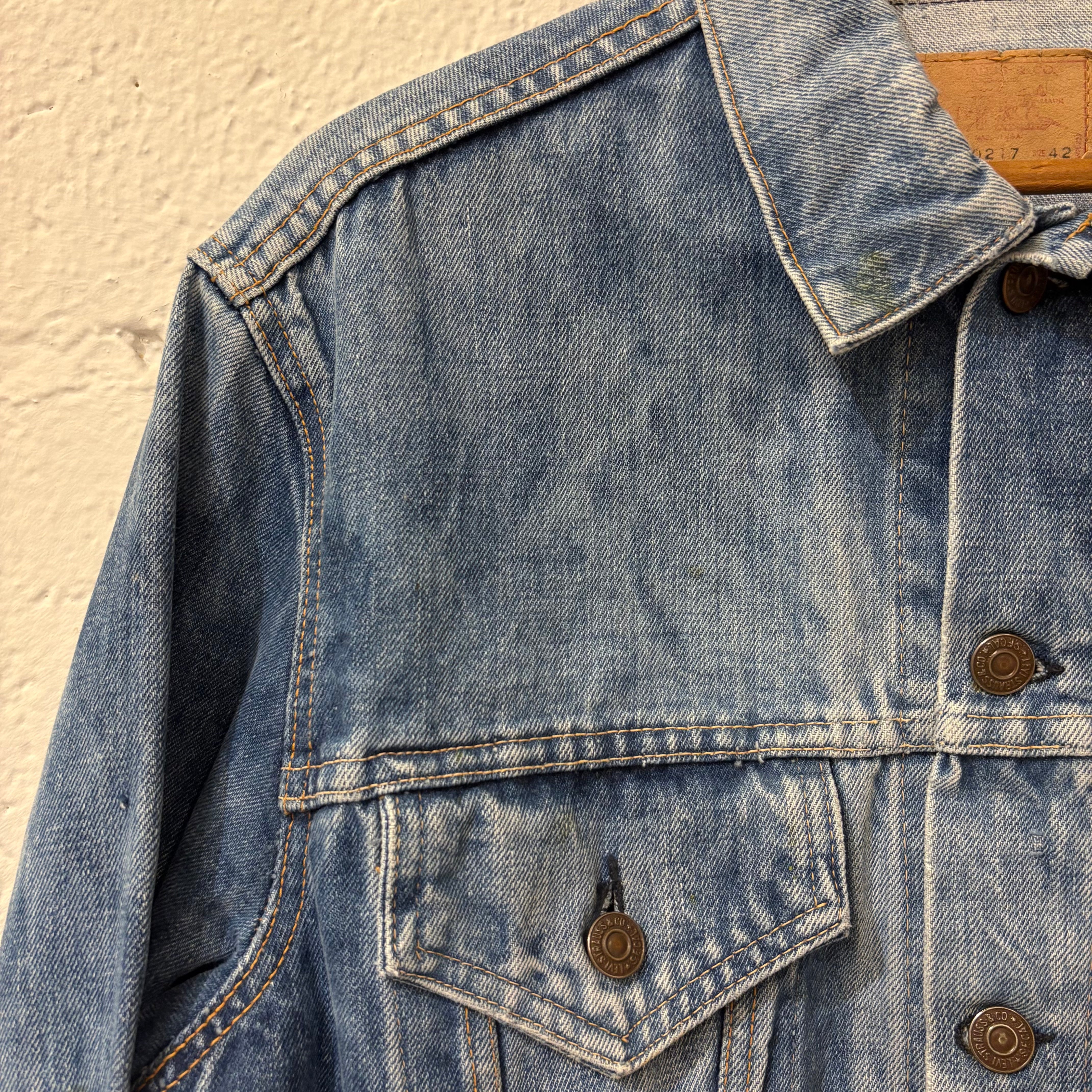 60's Levi's 70505-0217 early model "breach"