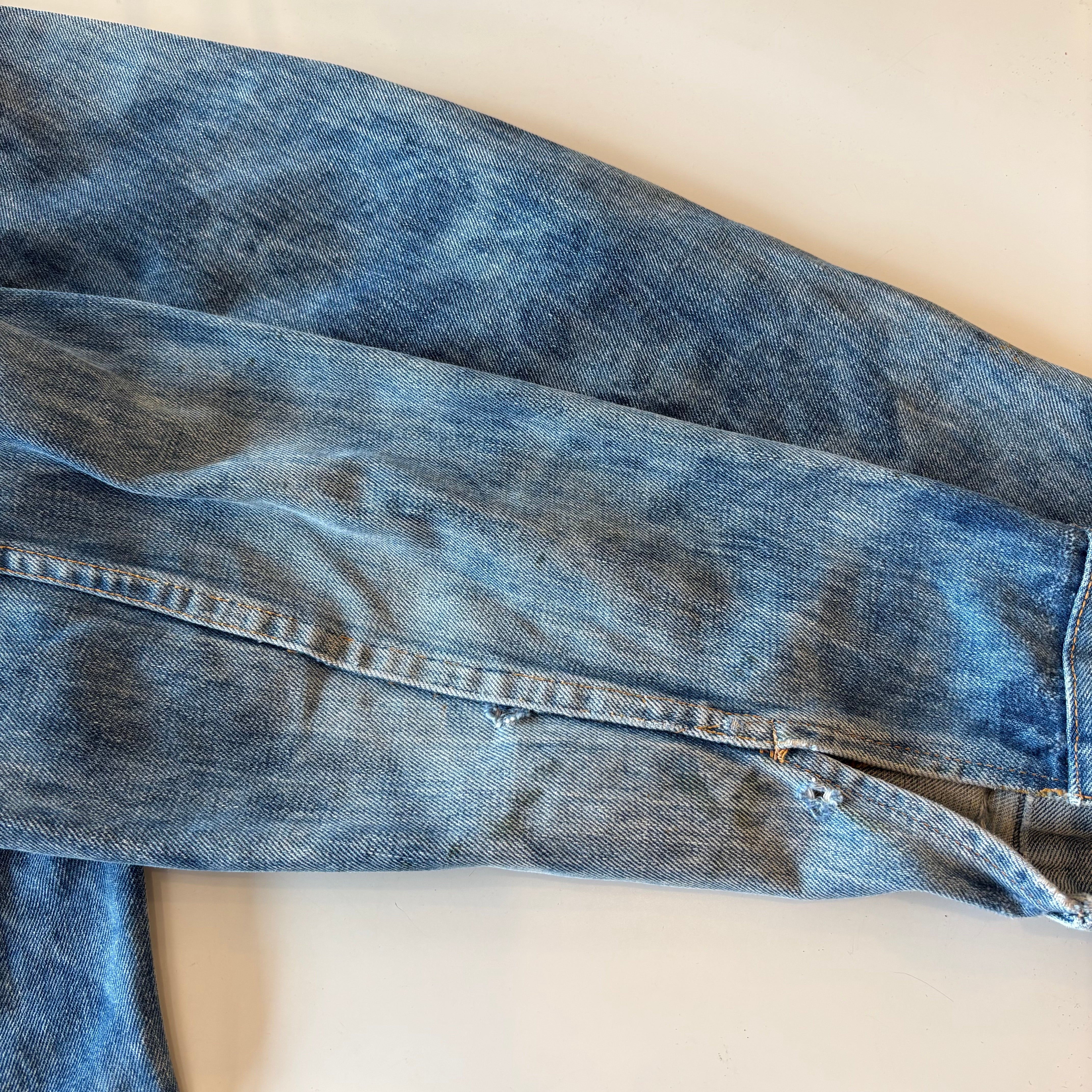 60's Levi's 70505-0217 early model "breach"