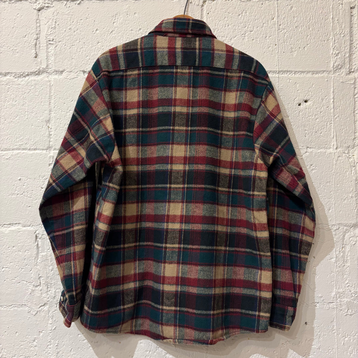 90's Five Brother cotton flannel shirt (never worn)