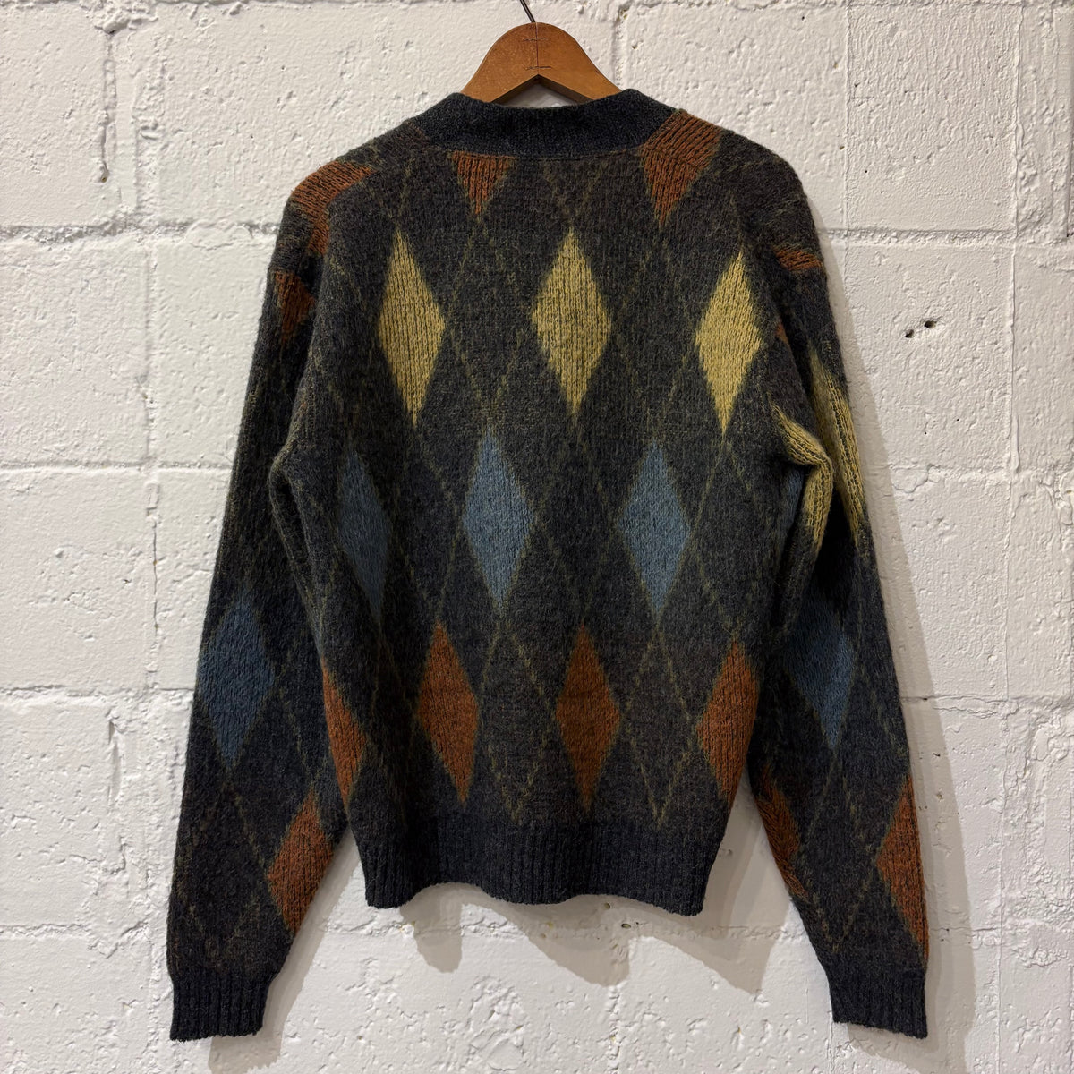 60's Revere mohair argyle cardigan