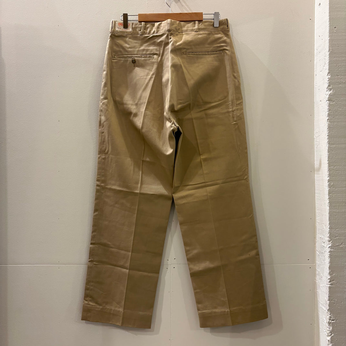 N.O.S. 60's Creighton khaki pants "MERCURY"