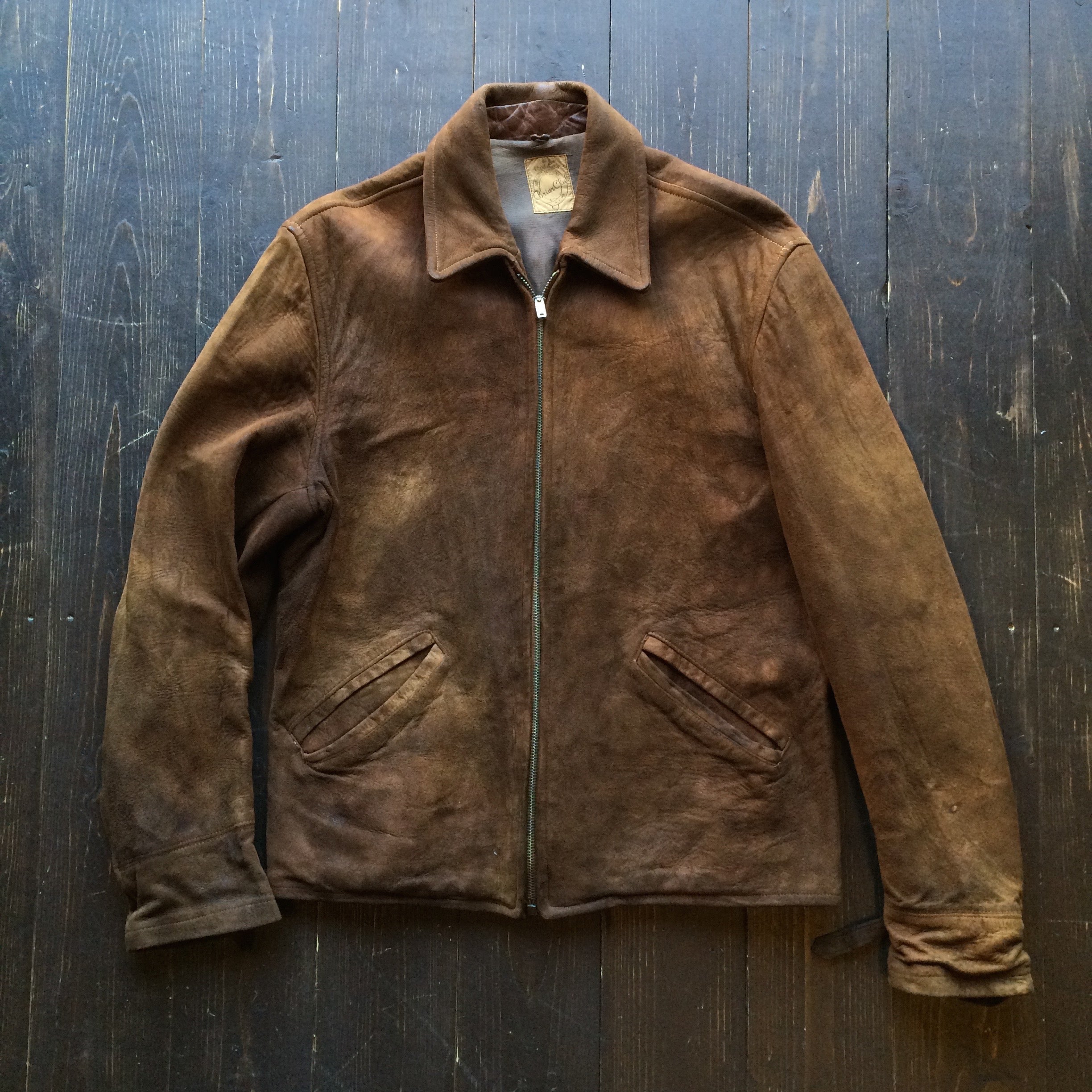 40's nubuck sports jacket
