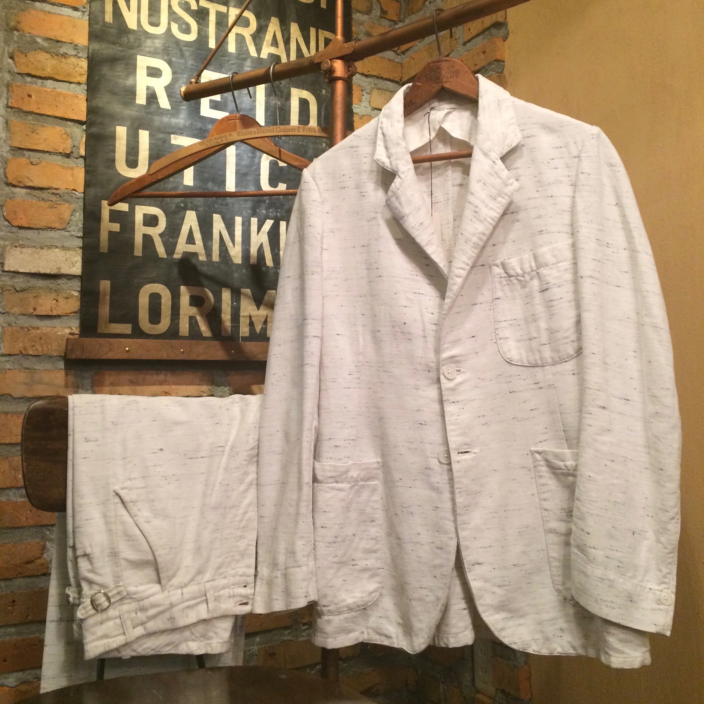 20's SANFORIZED two piece suit