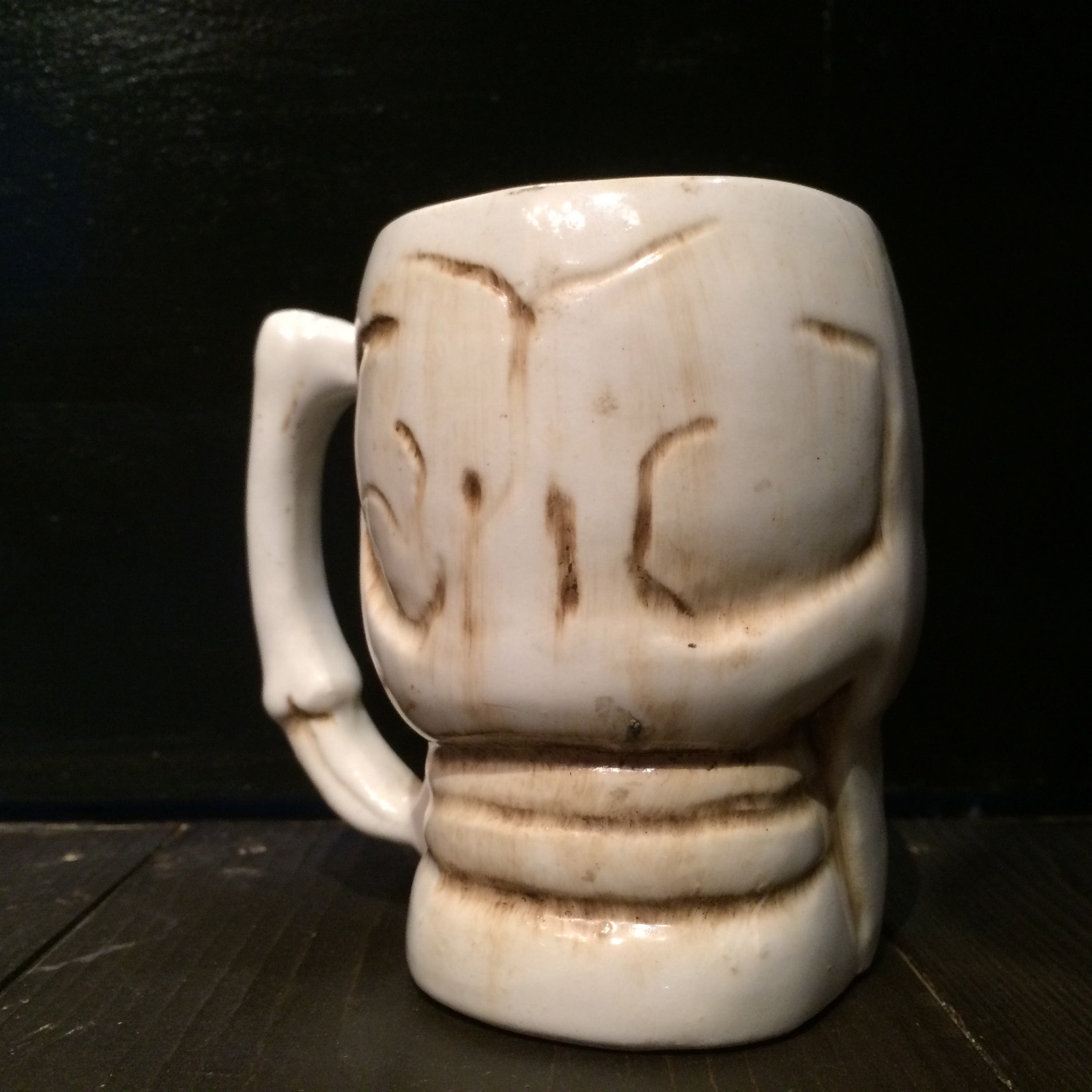 50’s skull mug made in JAPAN