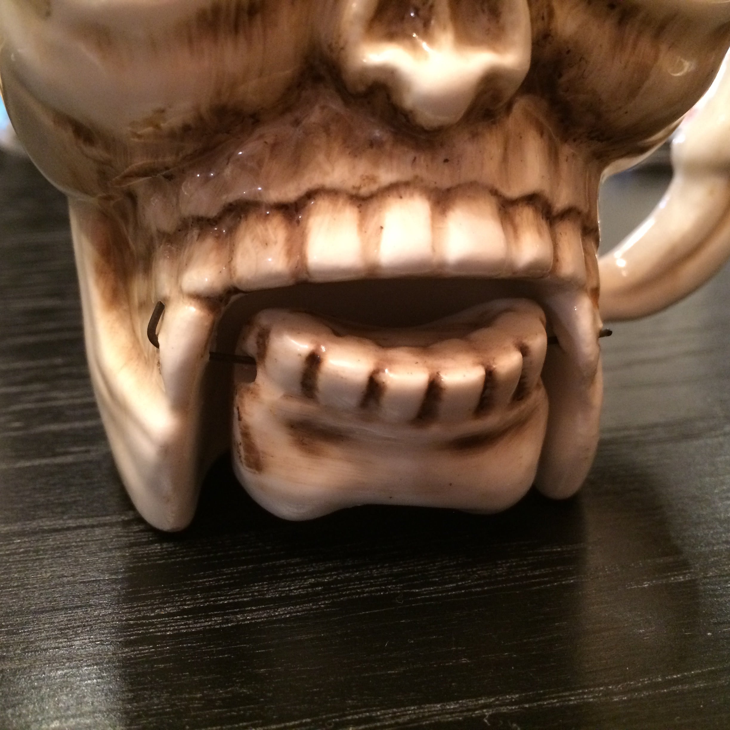 50’s skull mug made in JAPAN