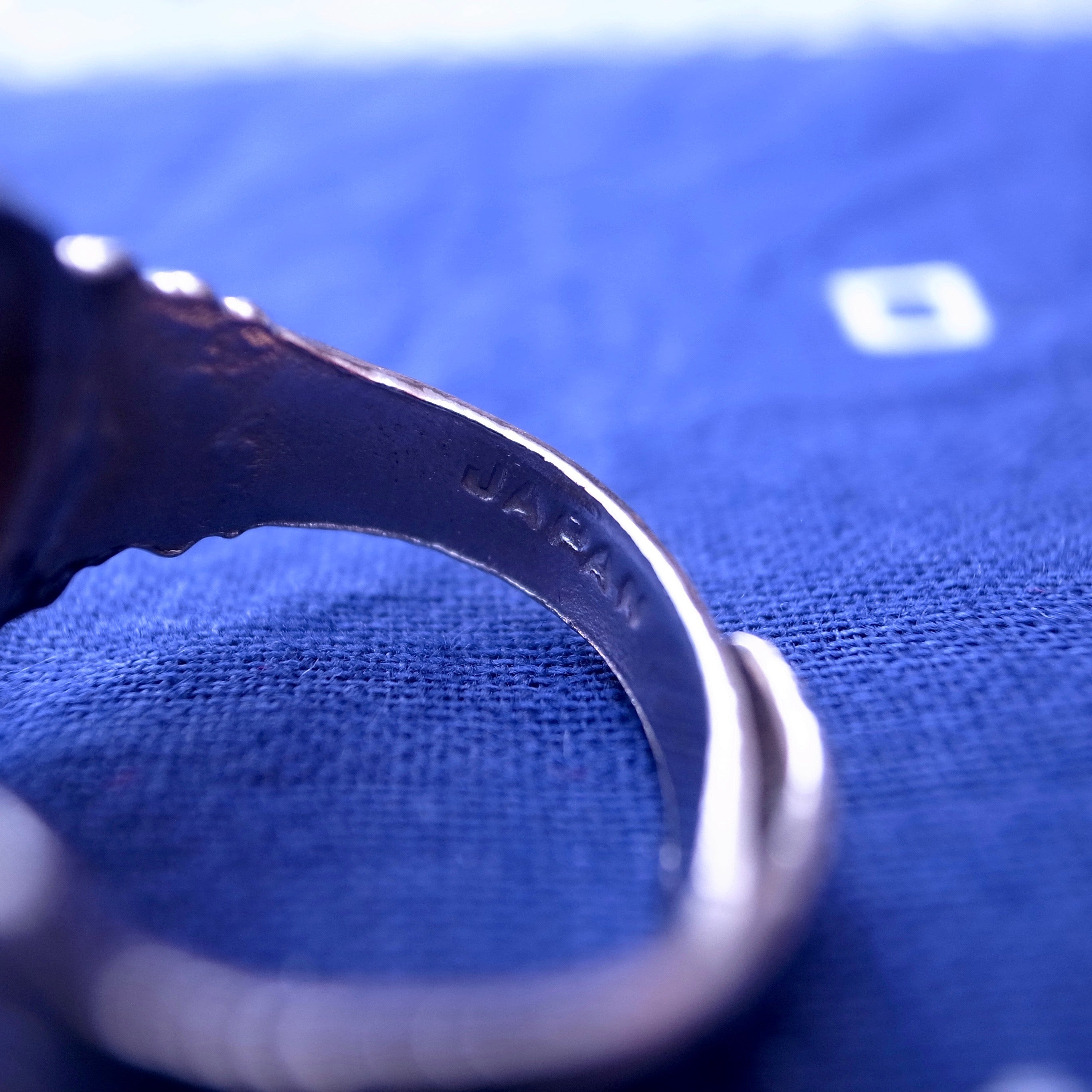 50's skull & crossbones ring made in JAPAN