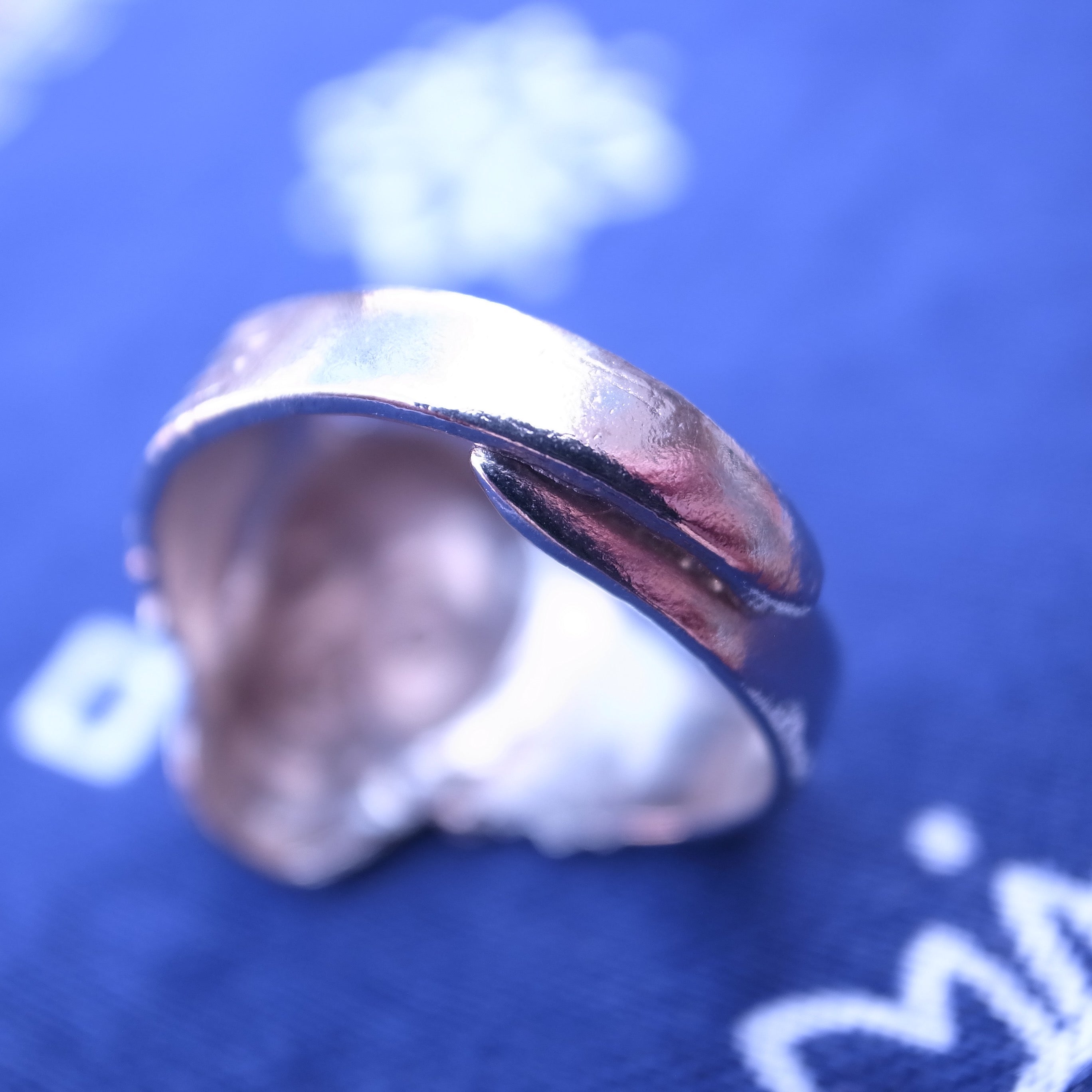 50's skull & crossbones ring made in JAPAN