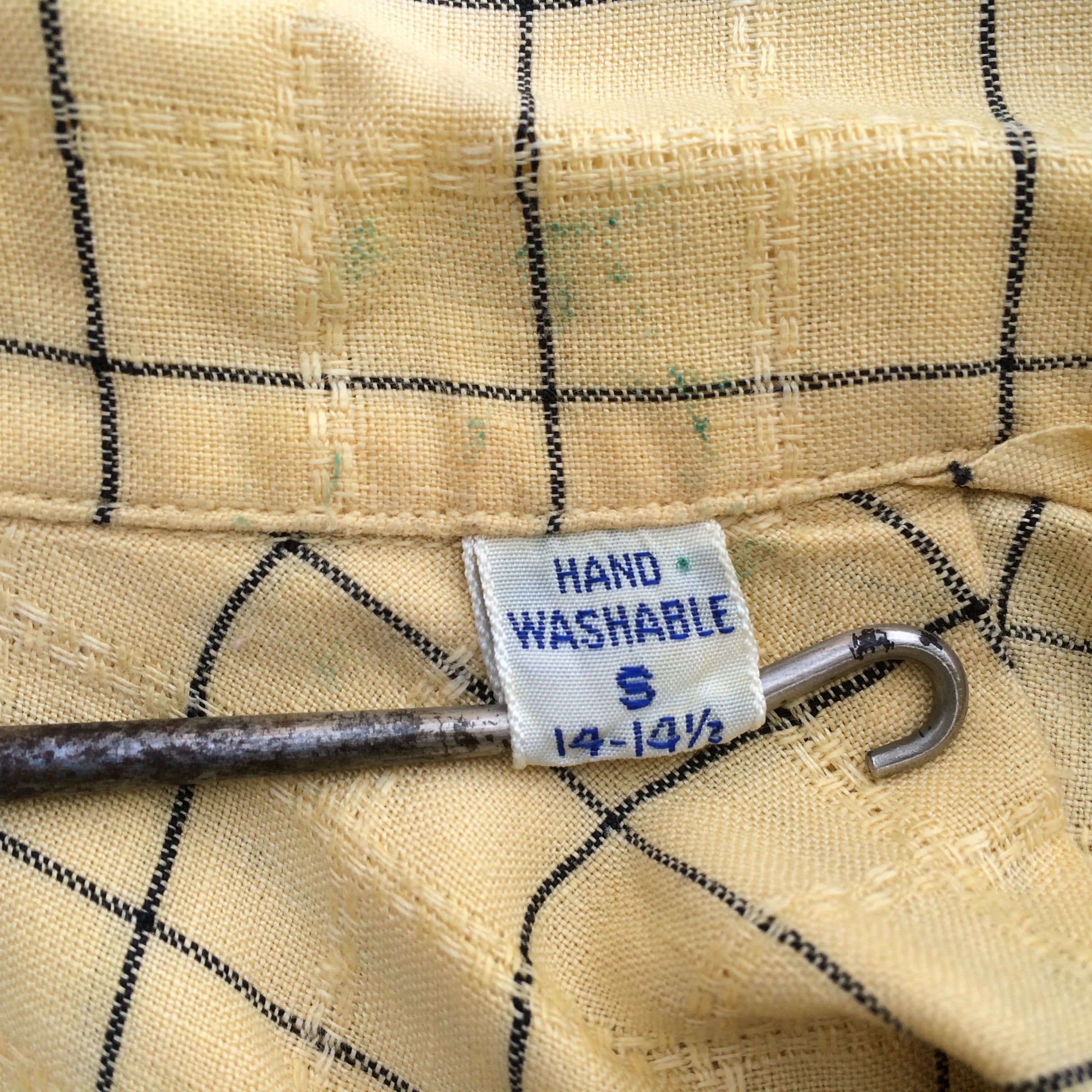60's Irish linen shirt