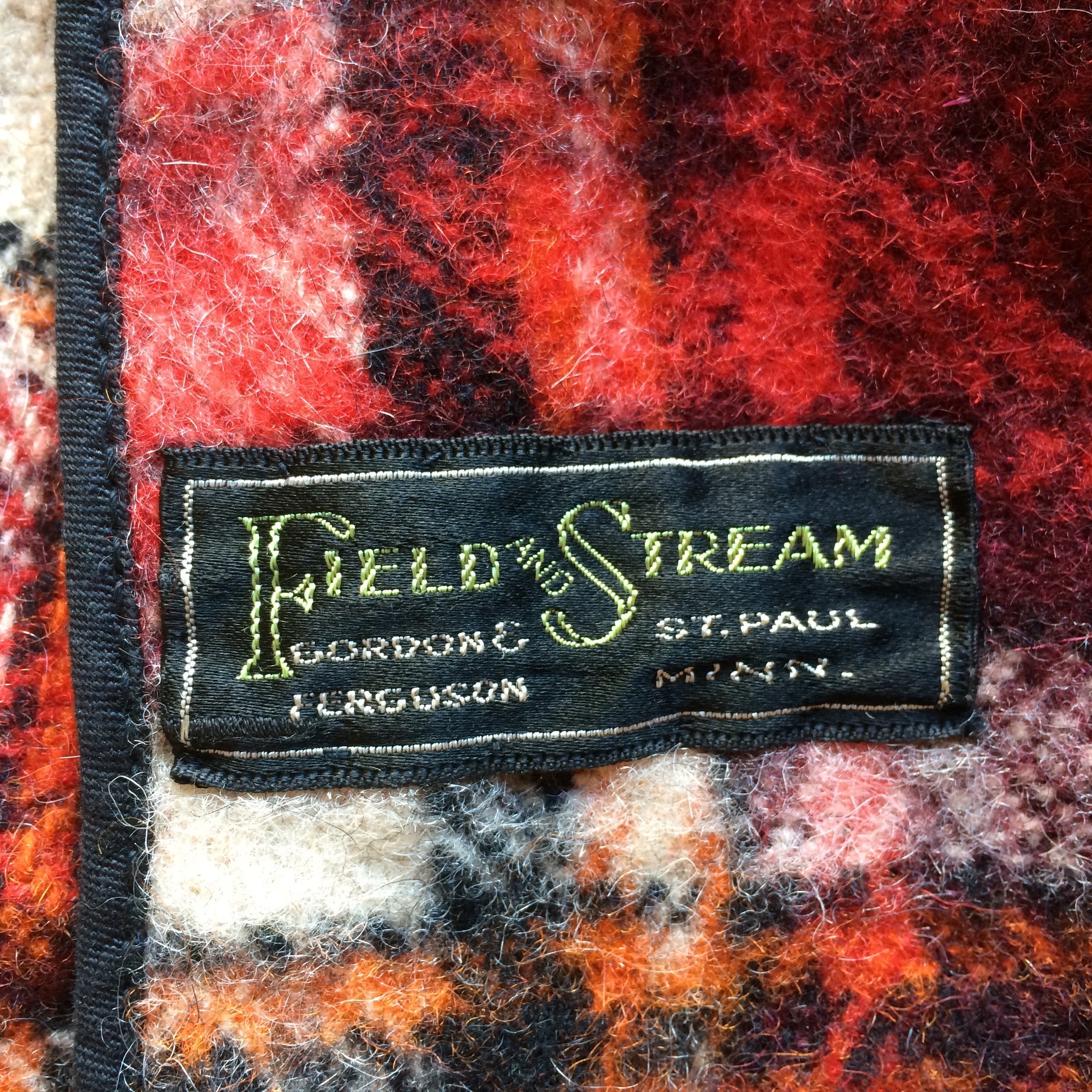 30's FIELD and STREAM wool jacket (mint condition)