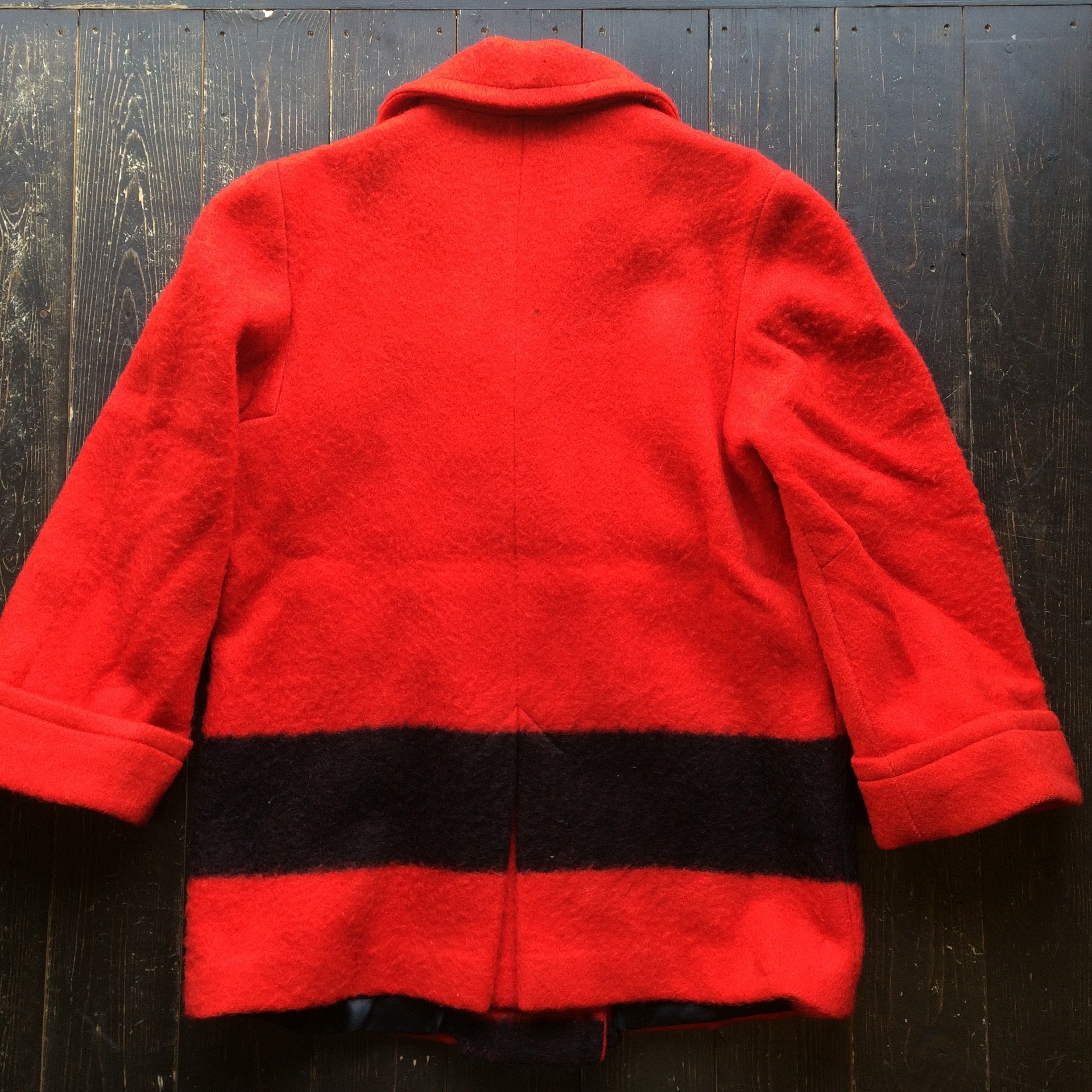 40's HUDSON'S BAY blanket coat