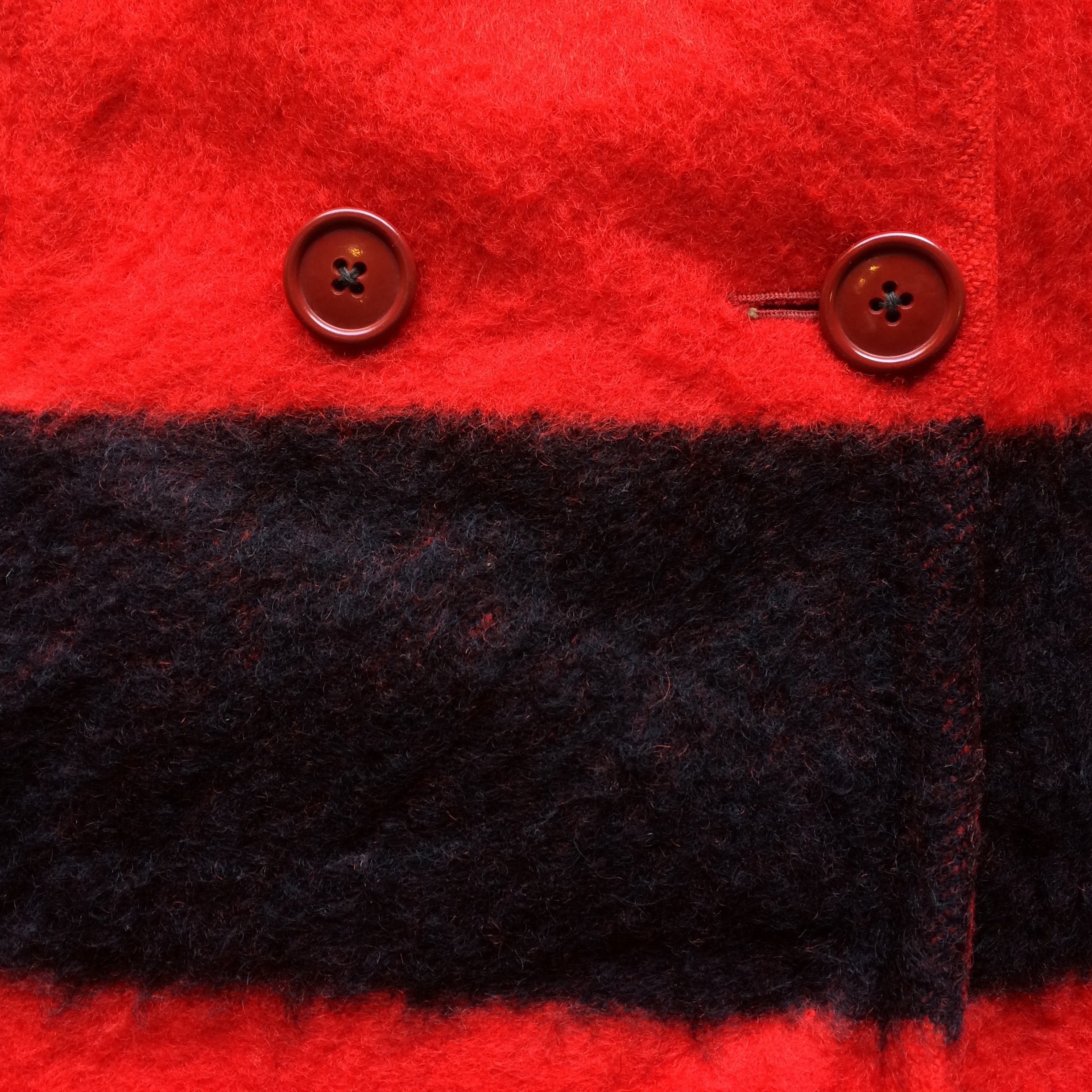 40's HUDSON'S BAY blanket coat