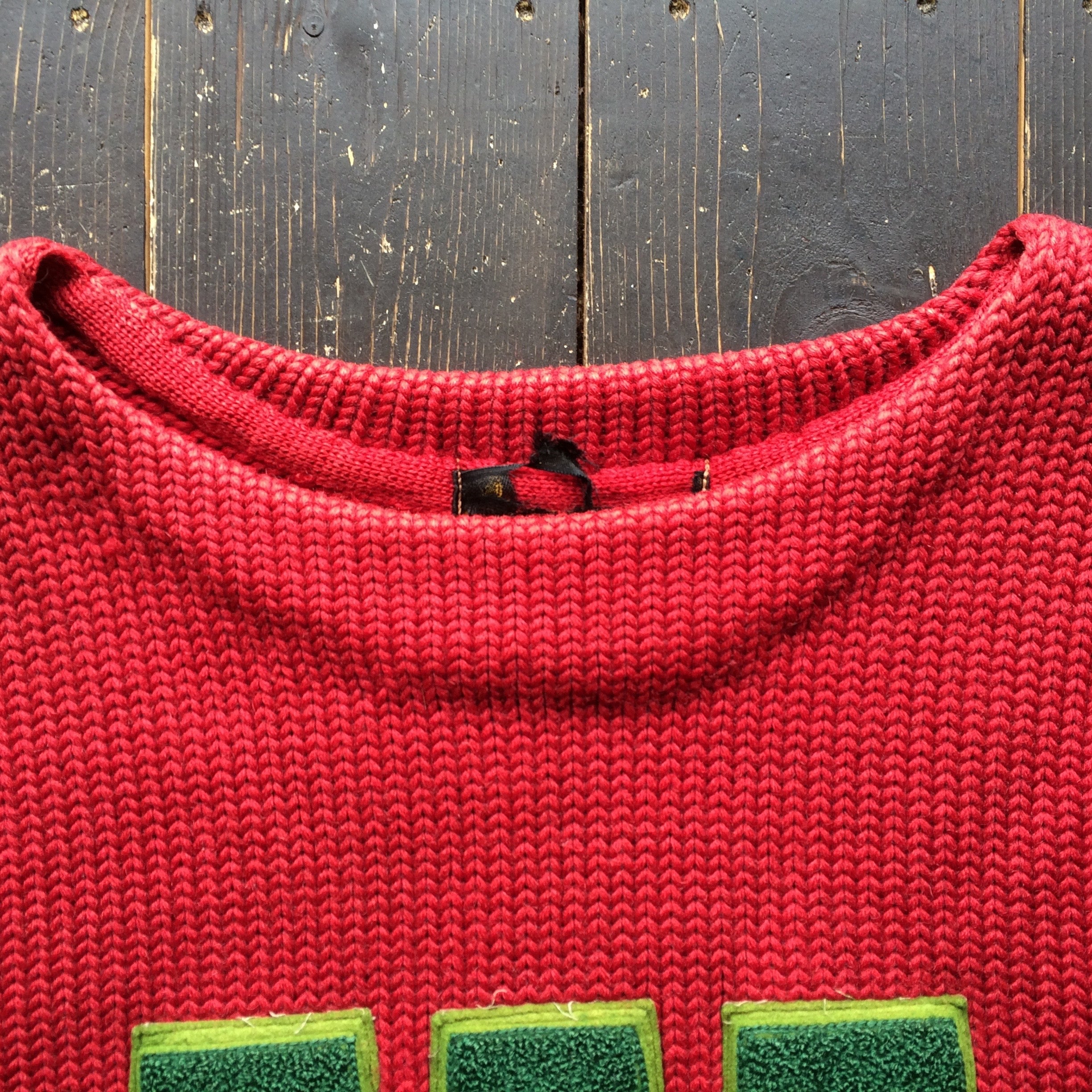 40's O'Shea boat-neck sweater