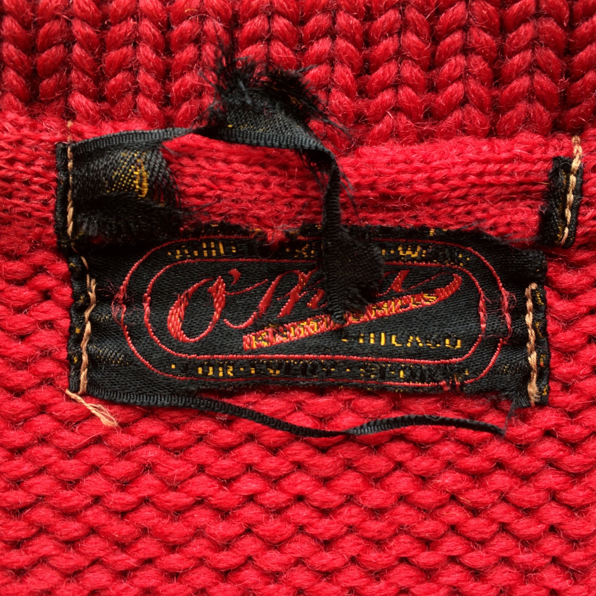 40's O'Shea boat-neck sweater
