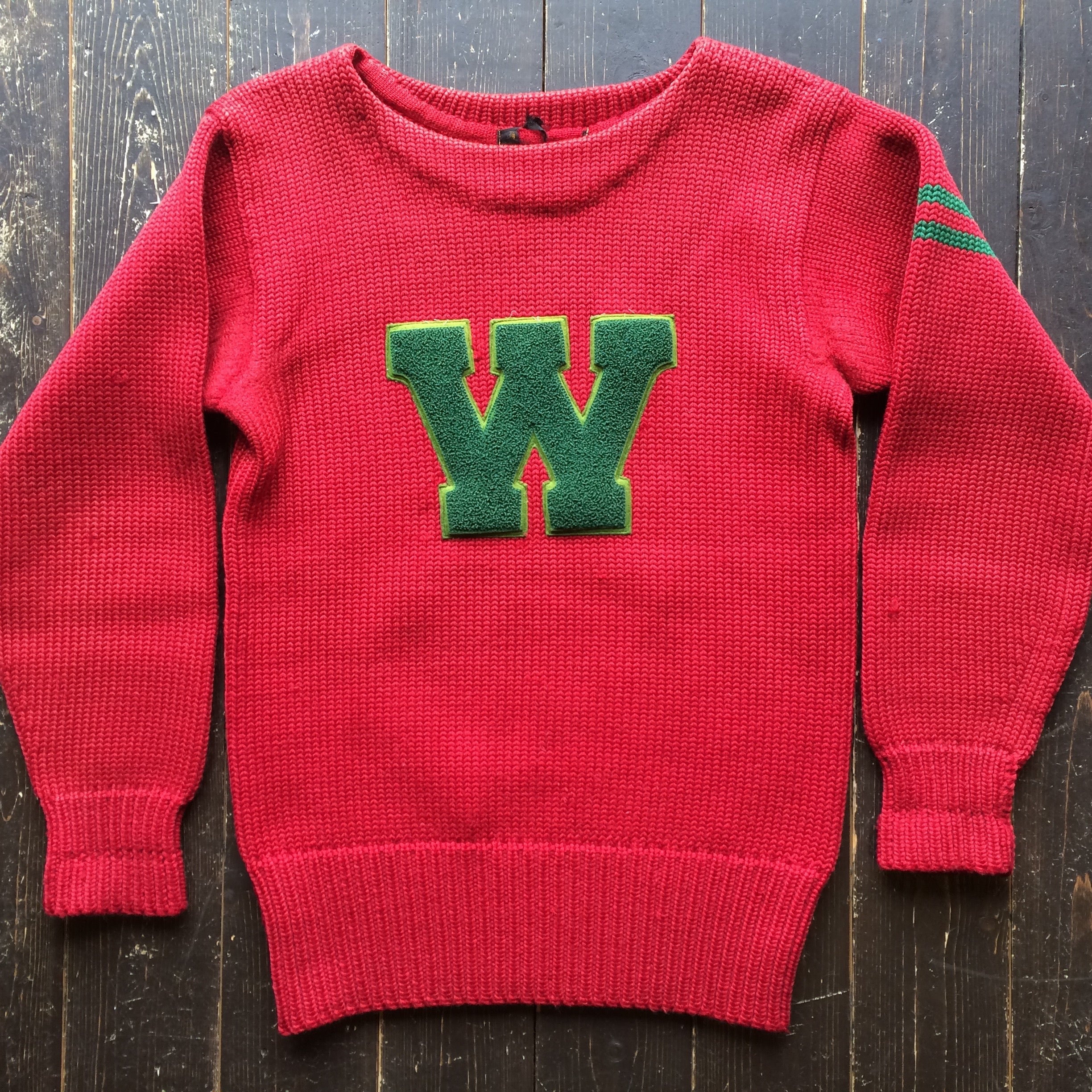 40's O'Shea boat-neck sweater