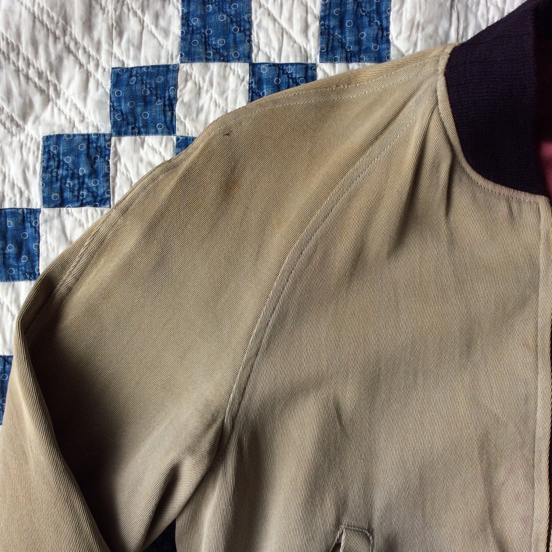 50's USS reversible souvenir jacket