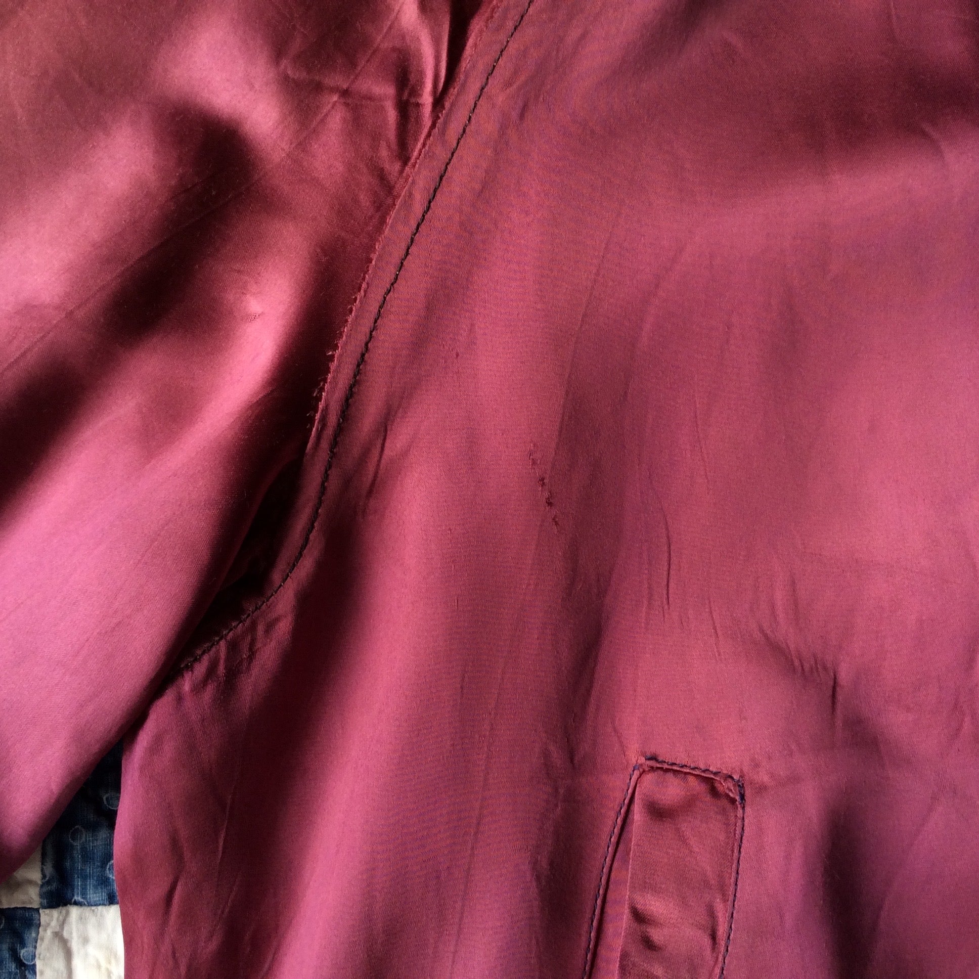 50's USS reversible souvenir jacket