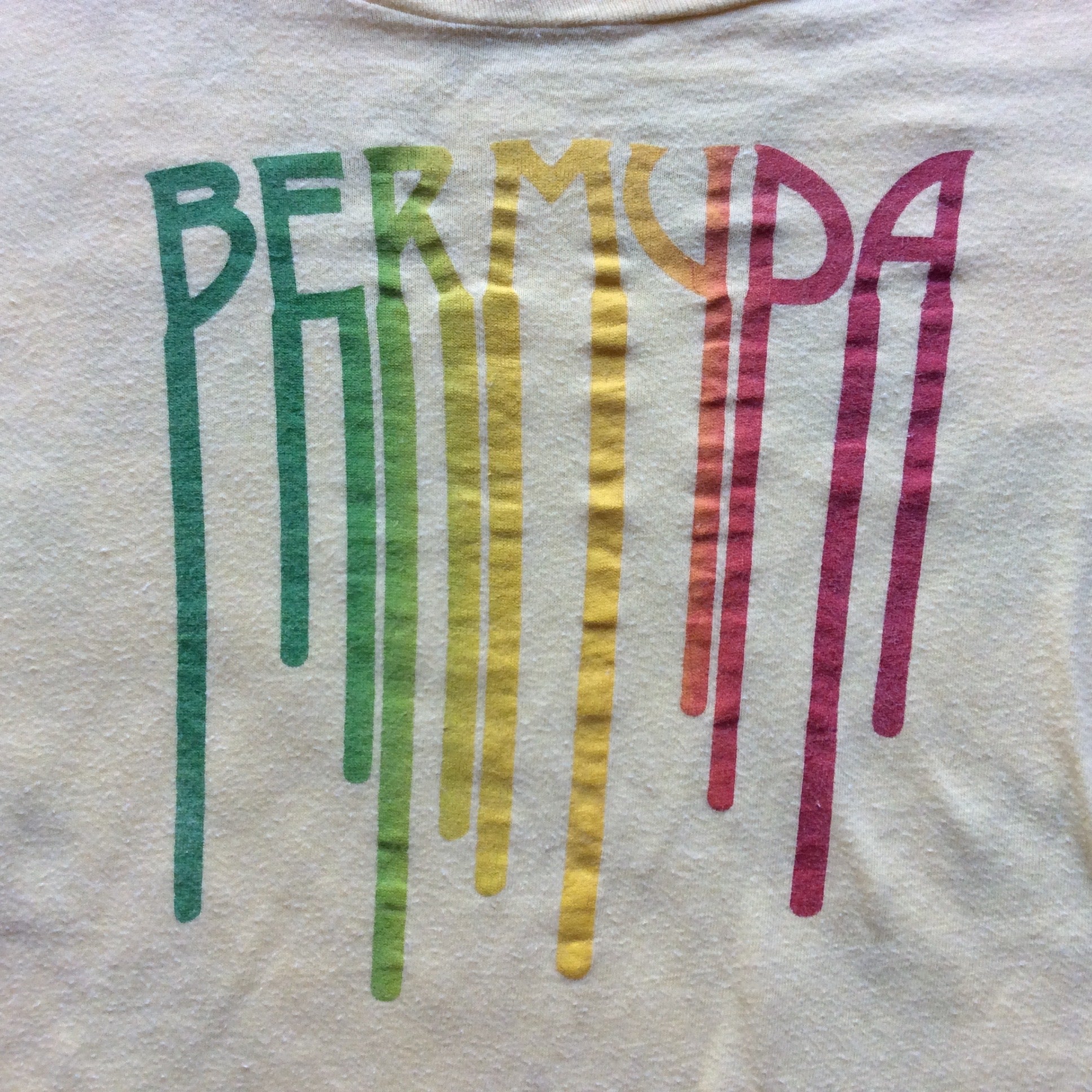 70's Hanes T-shirt "BERMUDA"