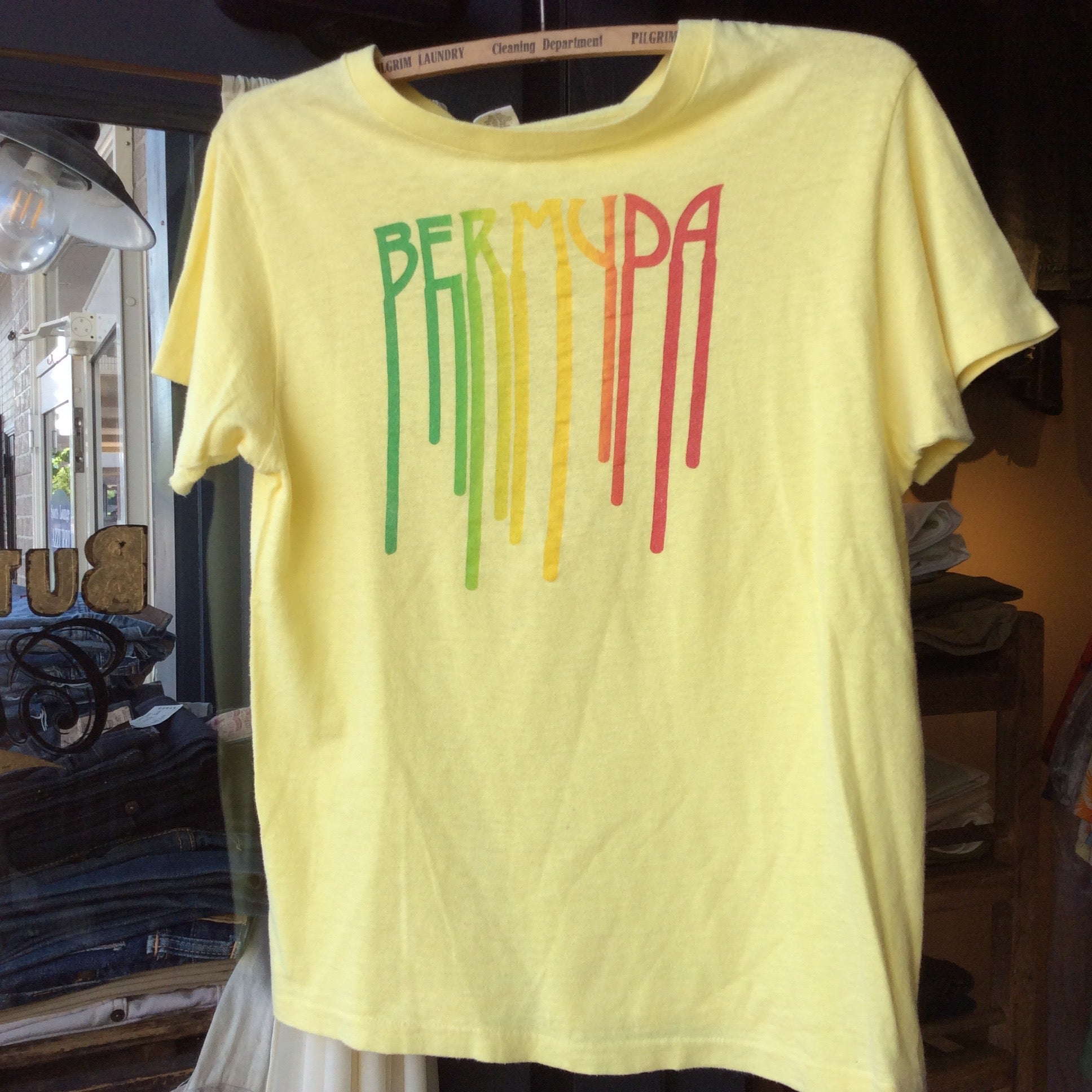 70's Hanes T-shirt "BERMUDA"