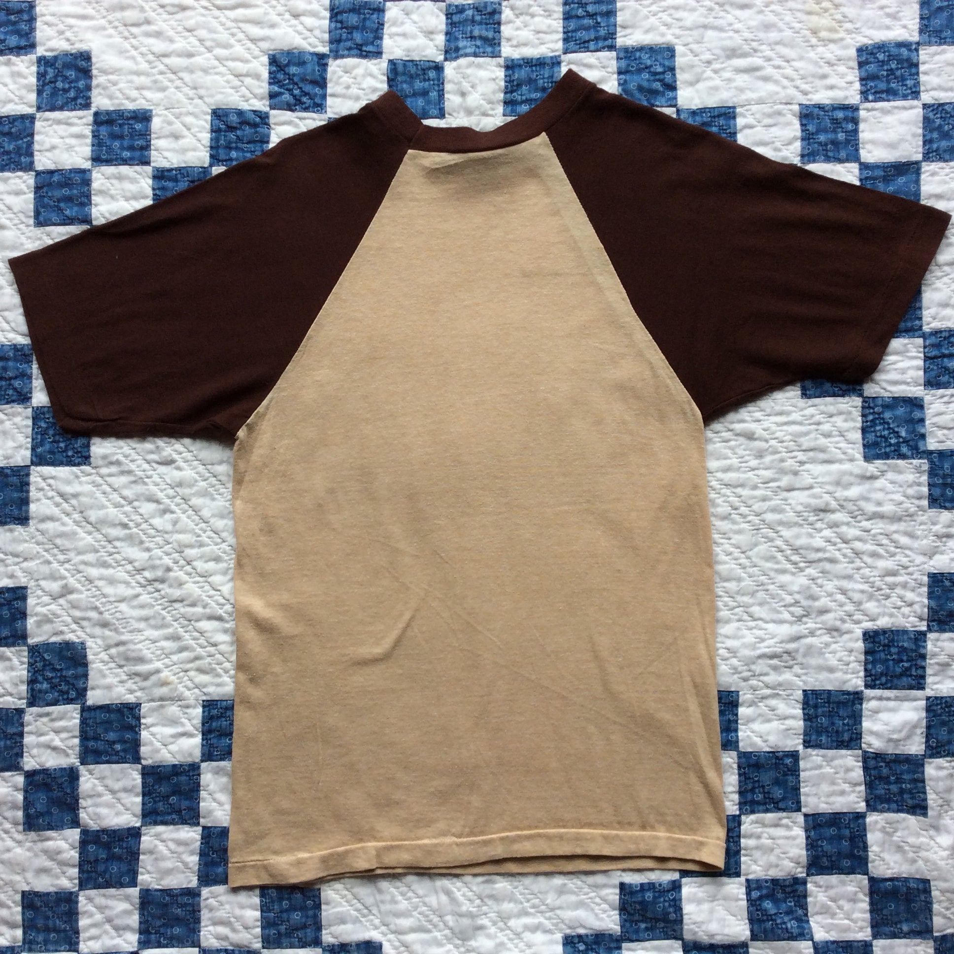70's mayo SPRUCE raglan sleeve shirt "Florida"