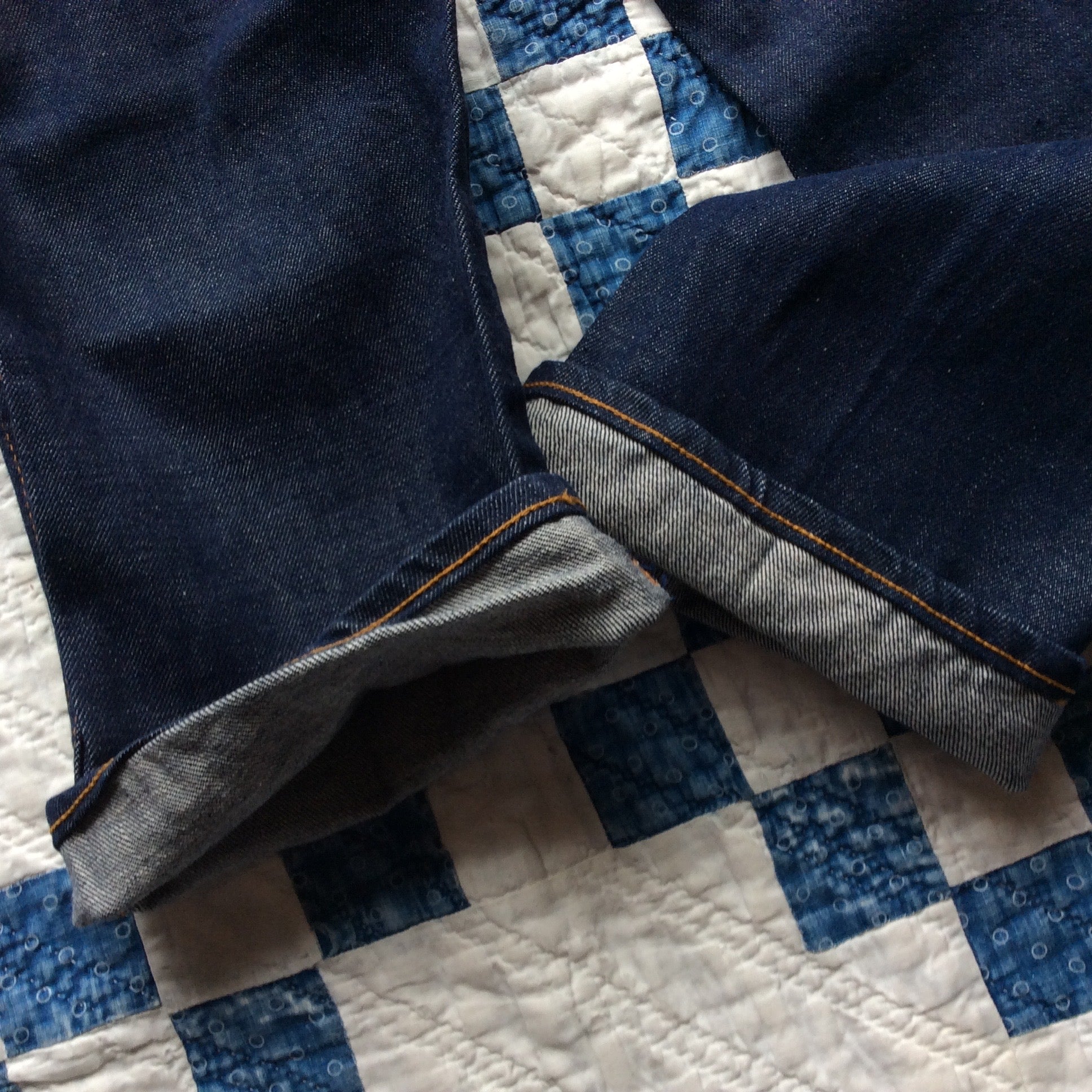 60's "Levi's for gals" big-E denim pants