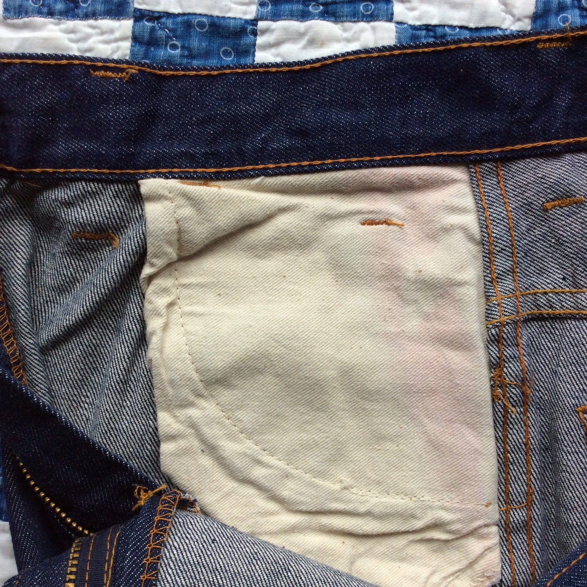 60's "Levi's for gals" big-E denim pants