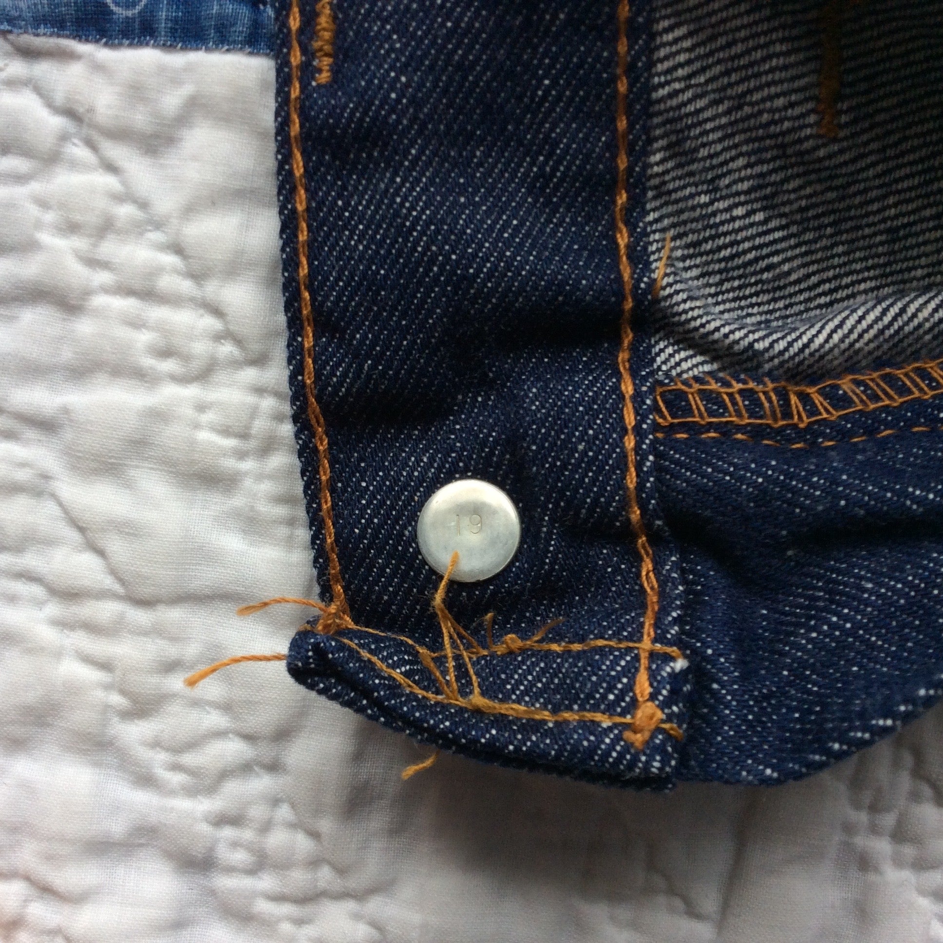 60's "Levi's for gals" big-E denim pants