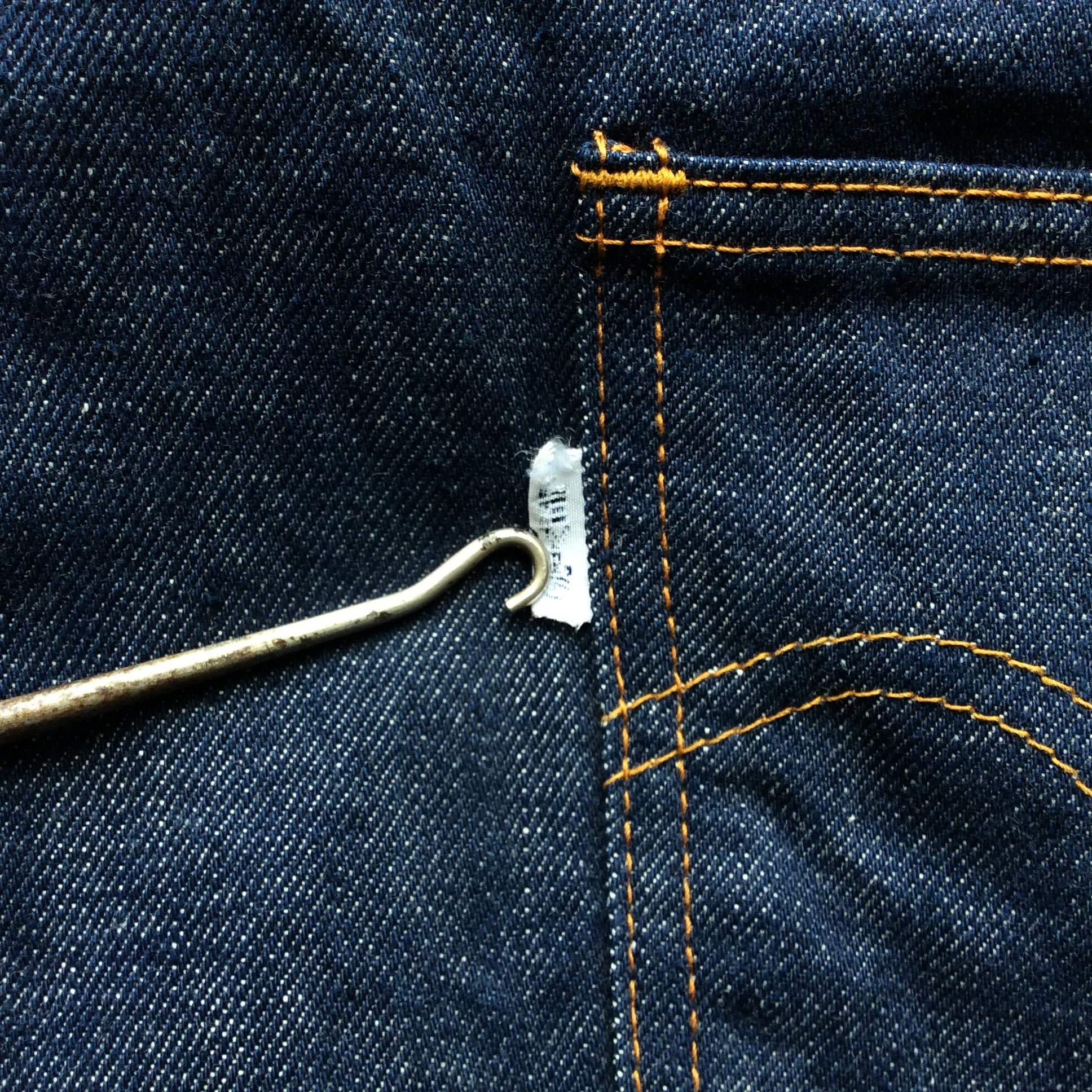 60's "Levi's for gals" big-E denim pants