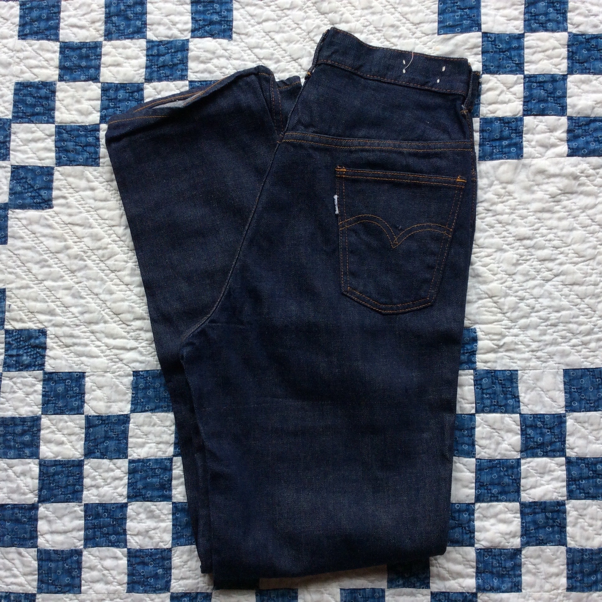 60's "Levi's for gals" big-E denim pants