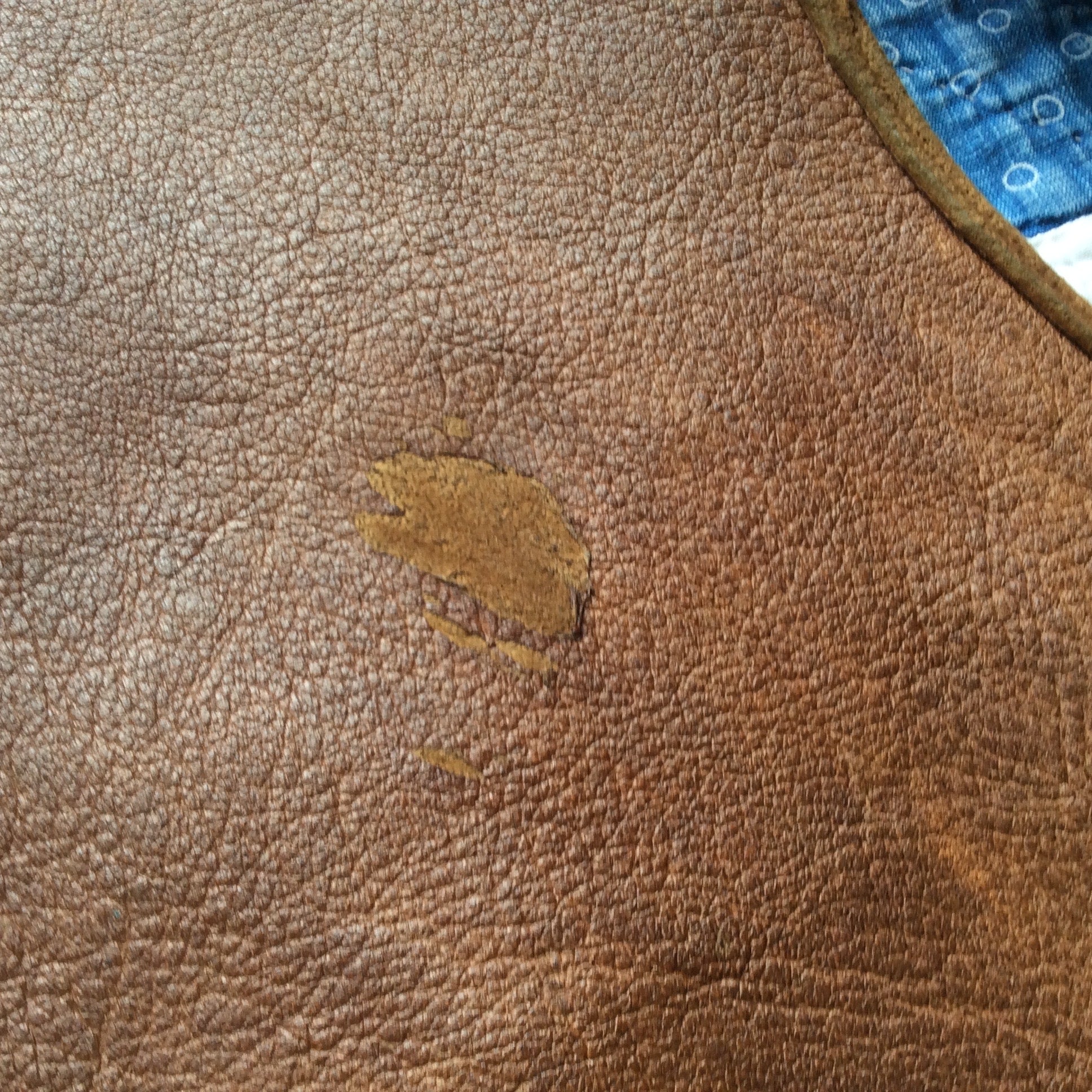 30's deerskin vest