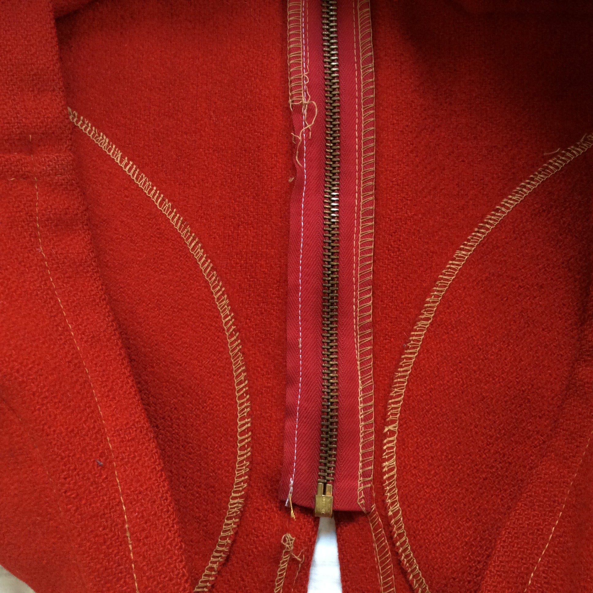~50's BIG YANK wool jacket with YANK zipper
