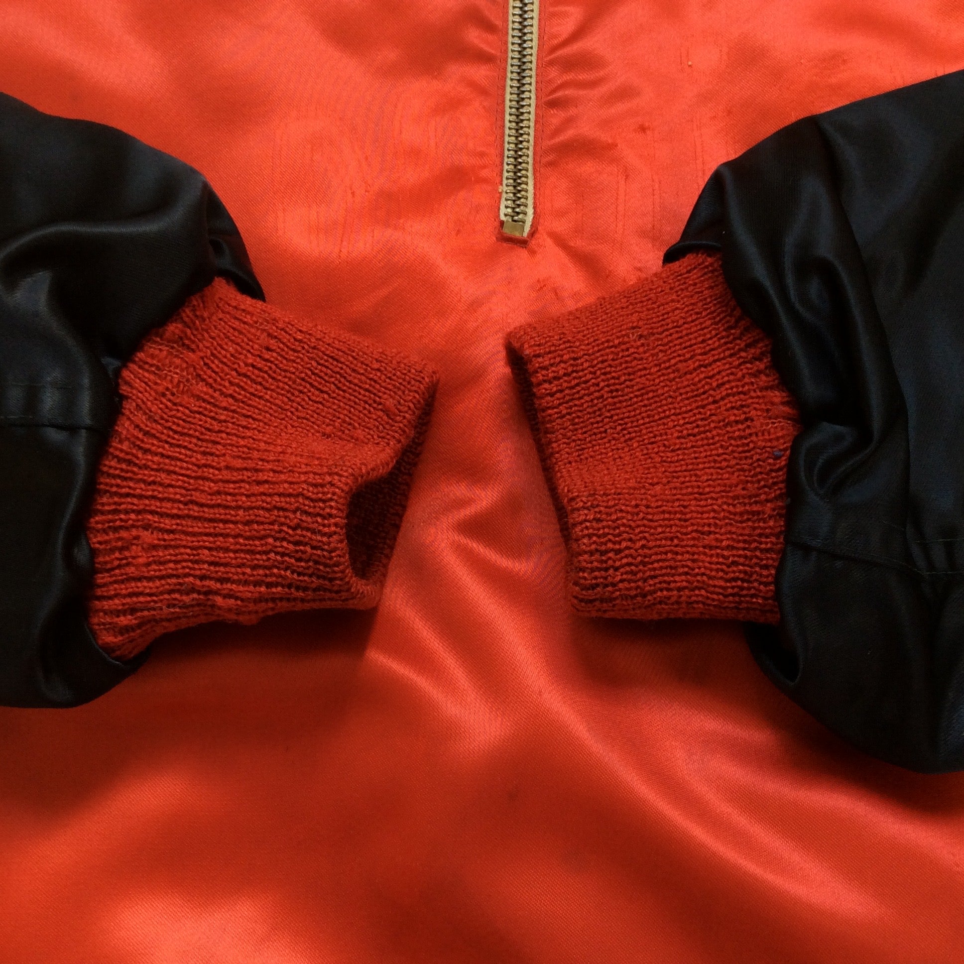 ~50's Lowe & Campbell satin pullover