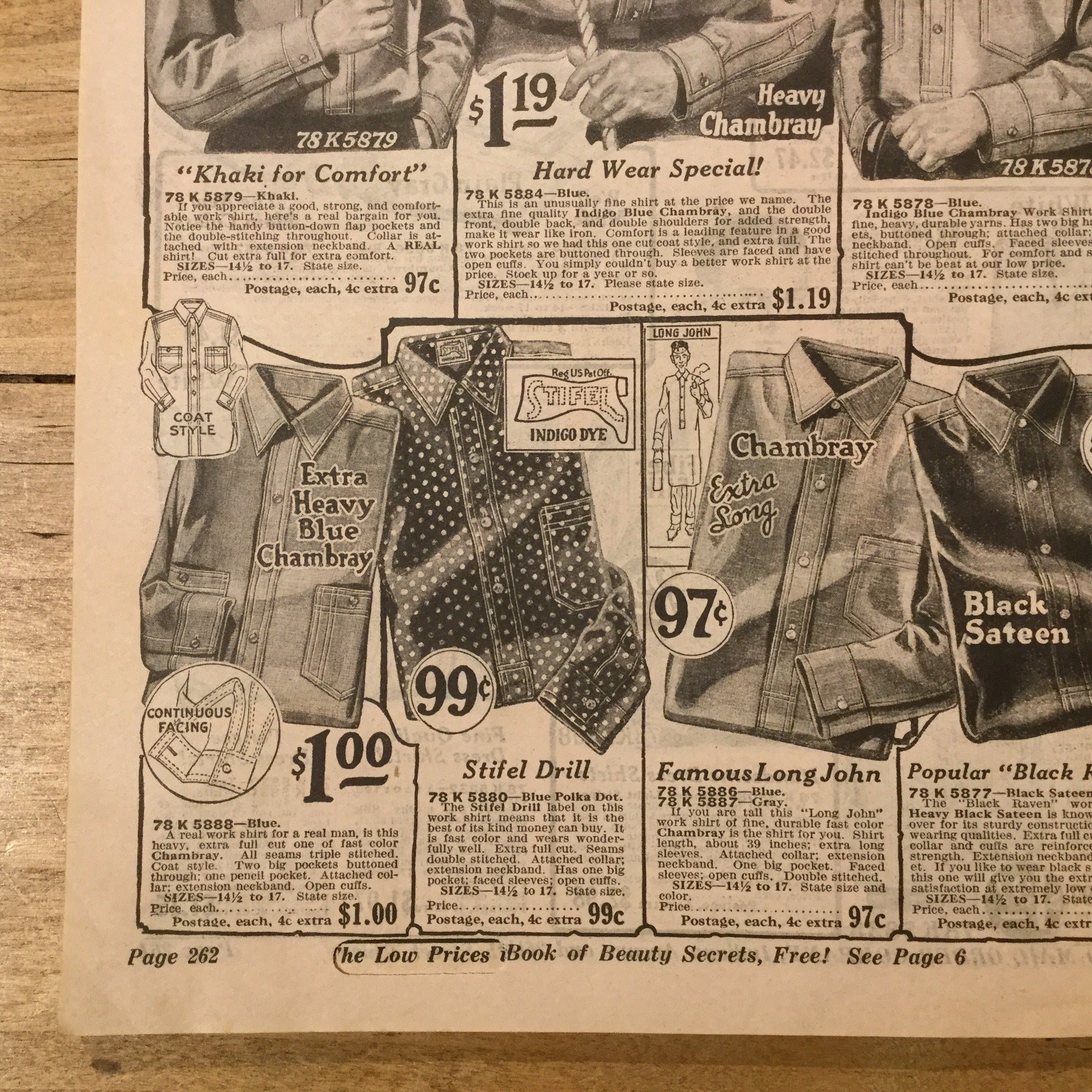 1924's Chicago Mail Order Co. spring/summer catalogue