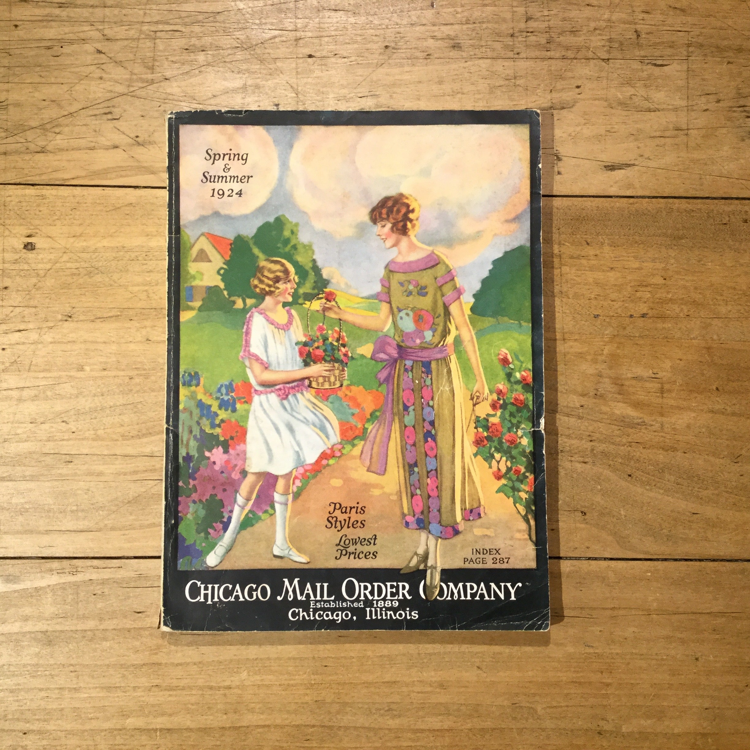 1924's Chicago Mail Order Co. spring/summer catalogue