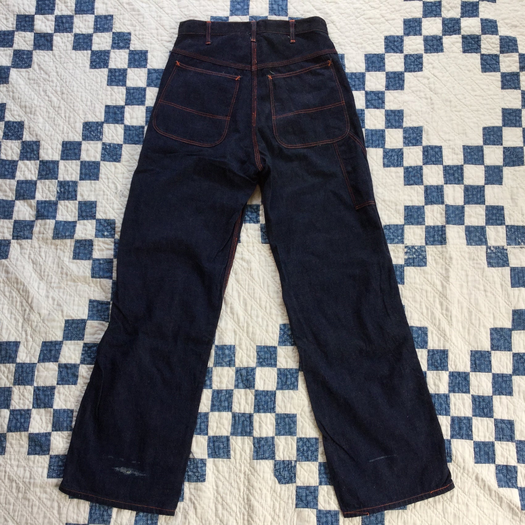 50's~ "Union Made" denim painter pants