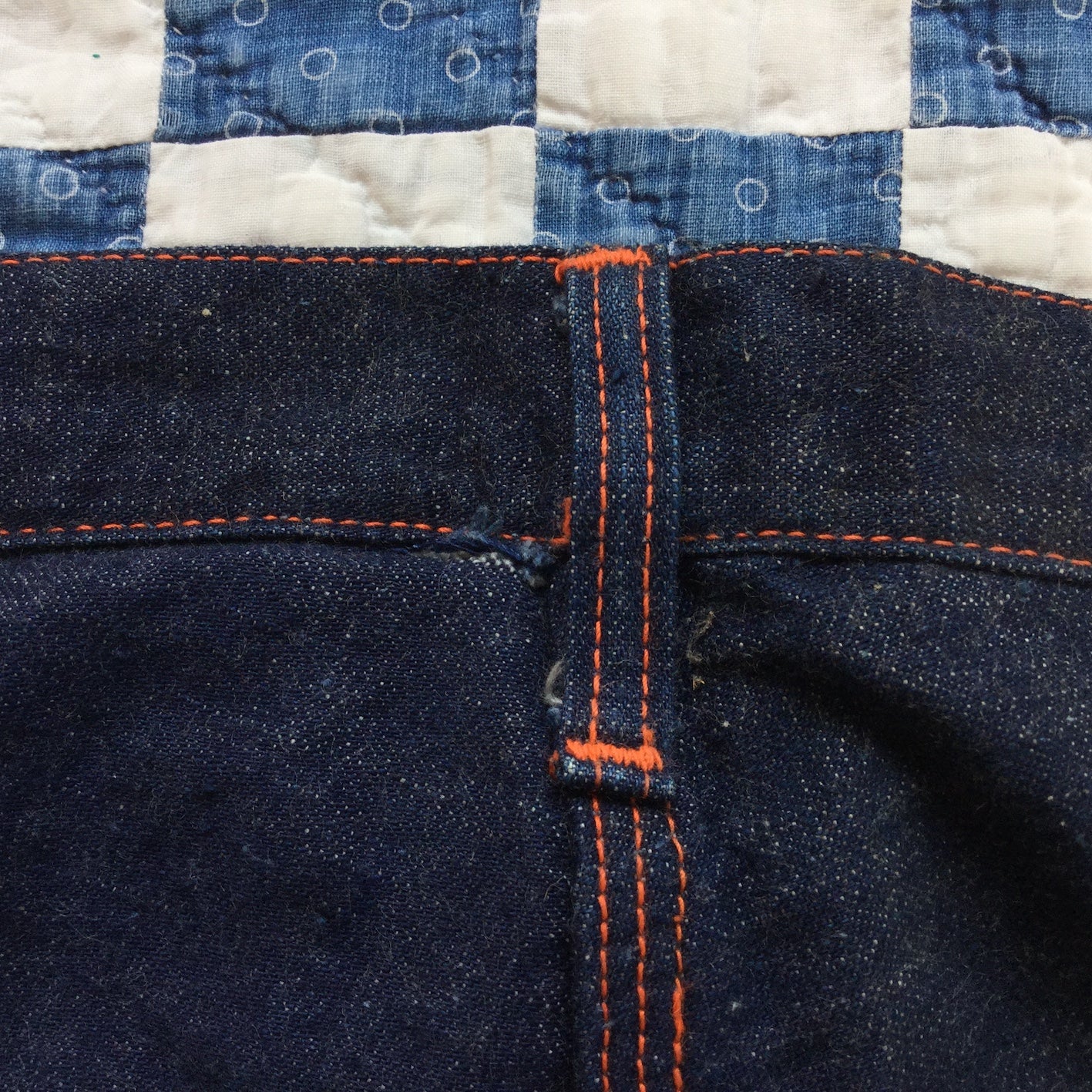 50's~ "Union Made" denim painter pants