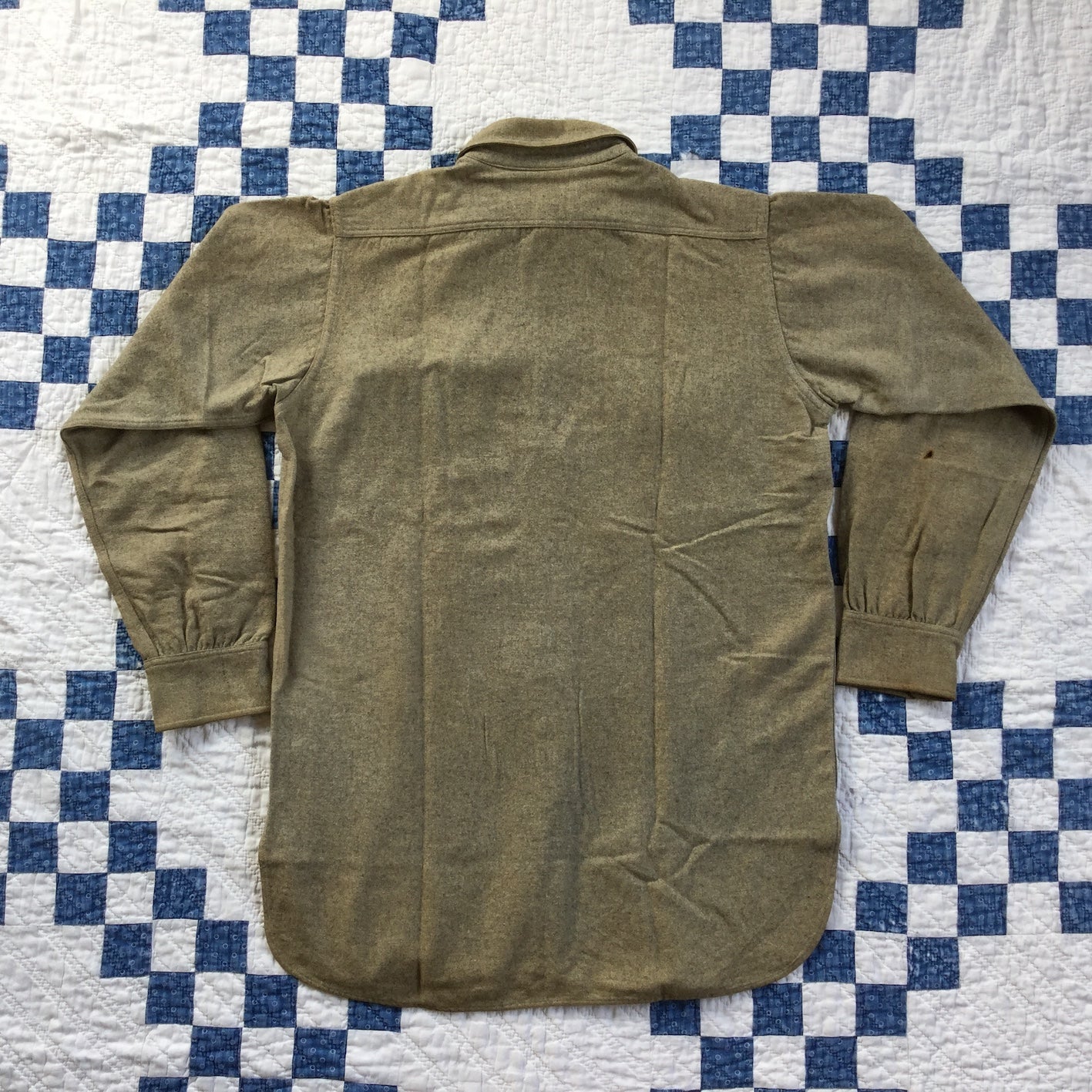 ~20's Congress wool B.D. work shirt