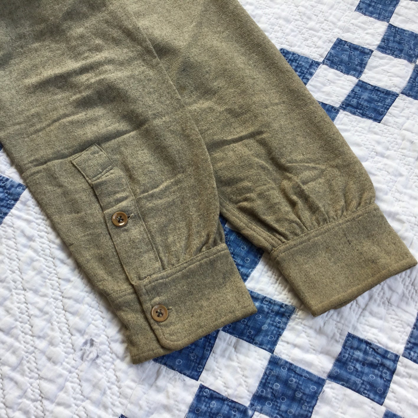 ~20's Congress wool B.D. work shirt